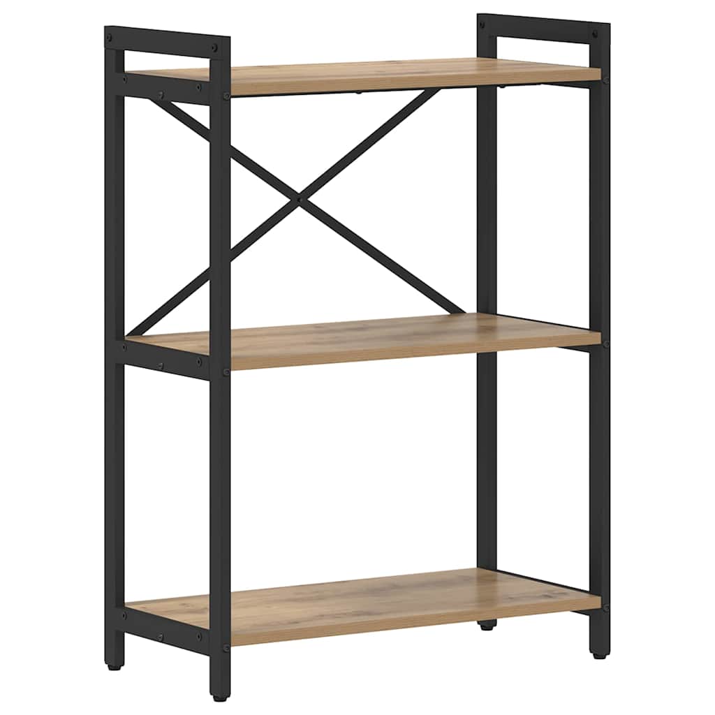Bookshelf 60 x 30 x 85 cm Engineered Wood Artisan Oak
