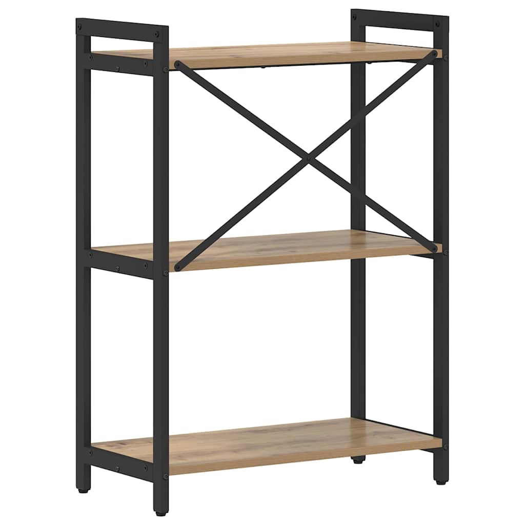 Bookshelf 60 x 30 x 85 cm Engineered Wood Artisan Oak
