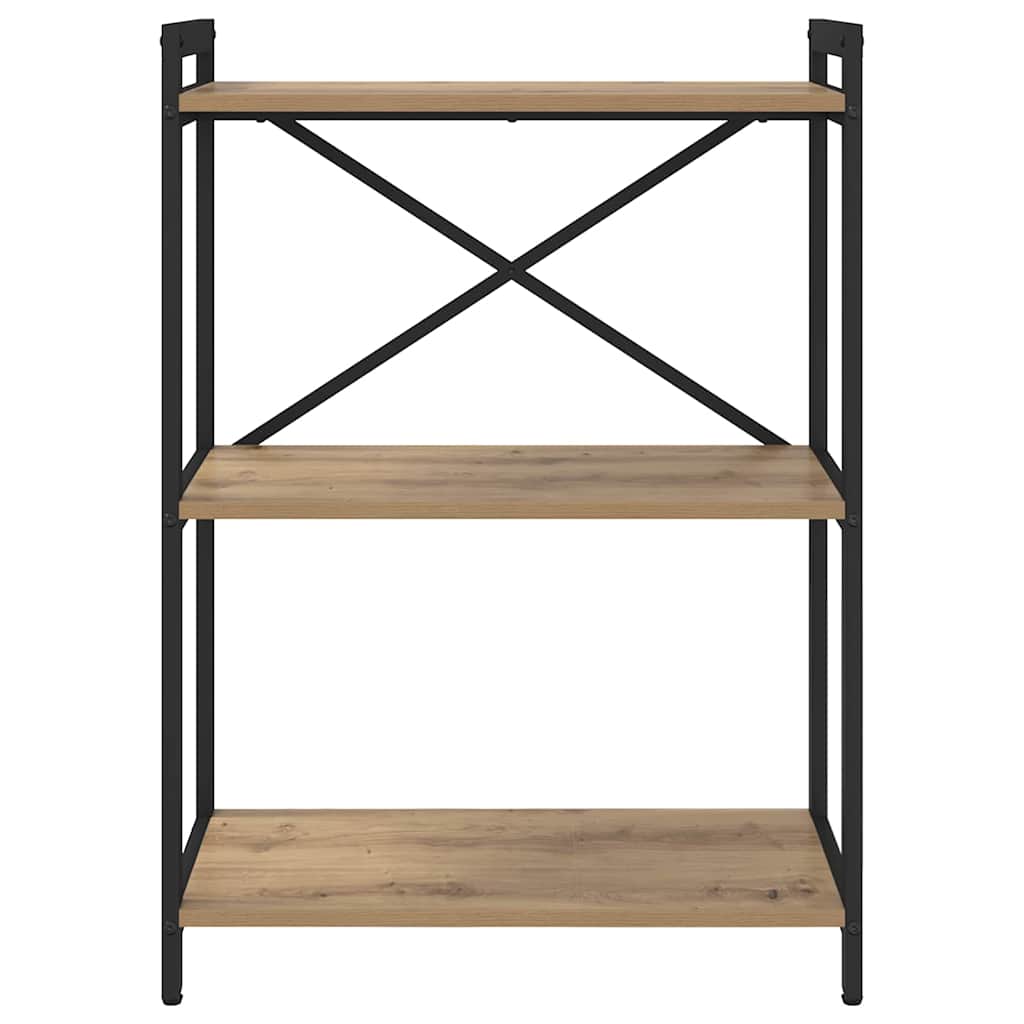 Bookshelf 60 x 30 x 85 cm Engineered Wood Artisan Oak
