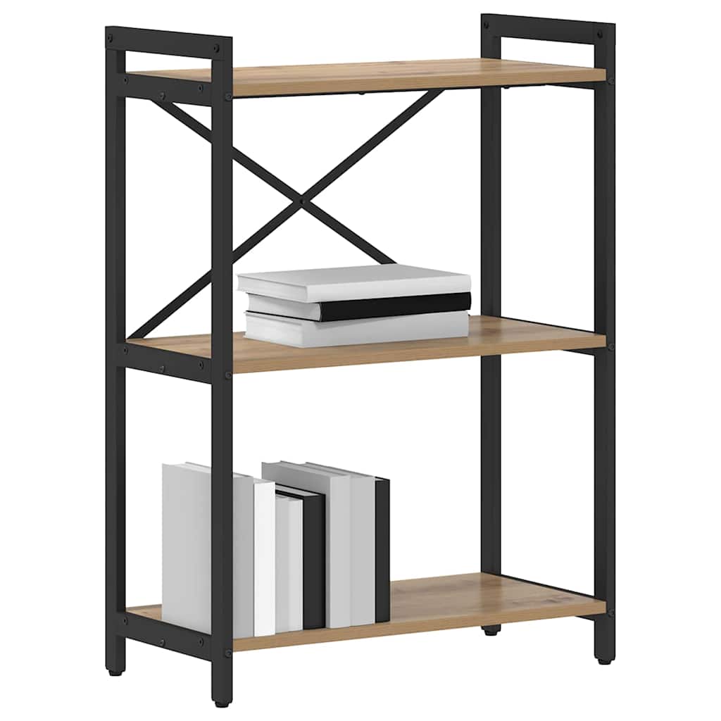 Bookshelf 60 x 30 x 85 cm Engineered Wood Artisan Oak