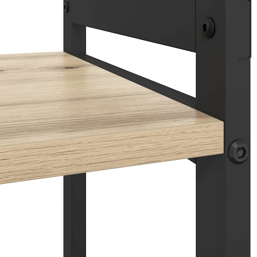 Bookshelf 60 x 30 x 50 cm Engineered Wood Sonoma Oak