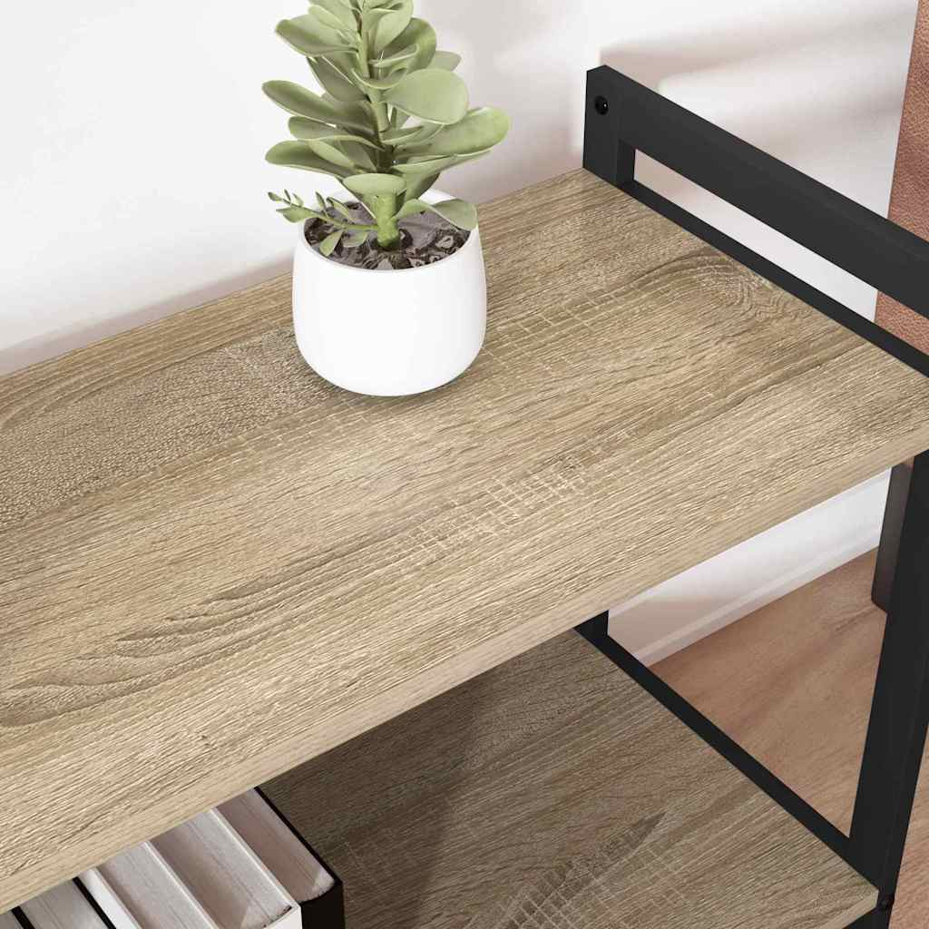 Bookshelf 60 x 30 x 50 cm Engineered Wood Sonoma Oak