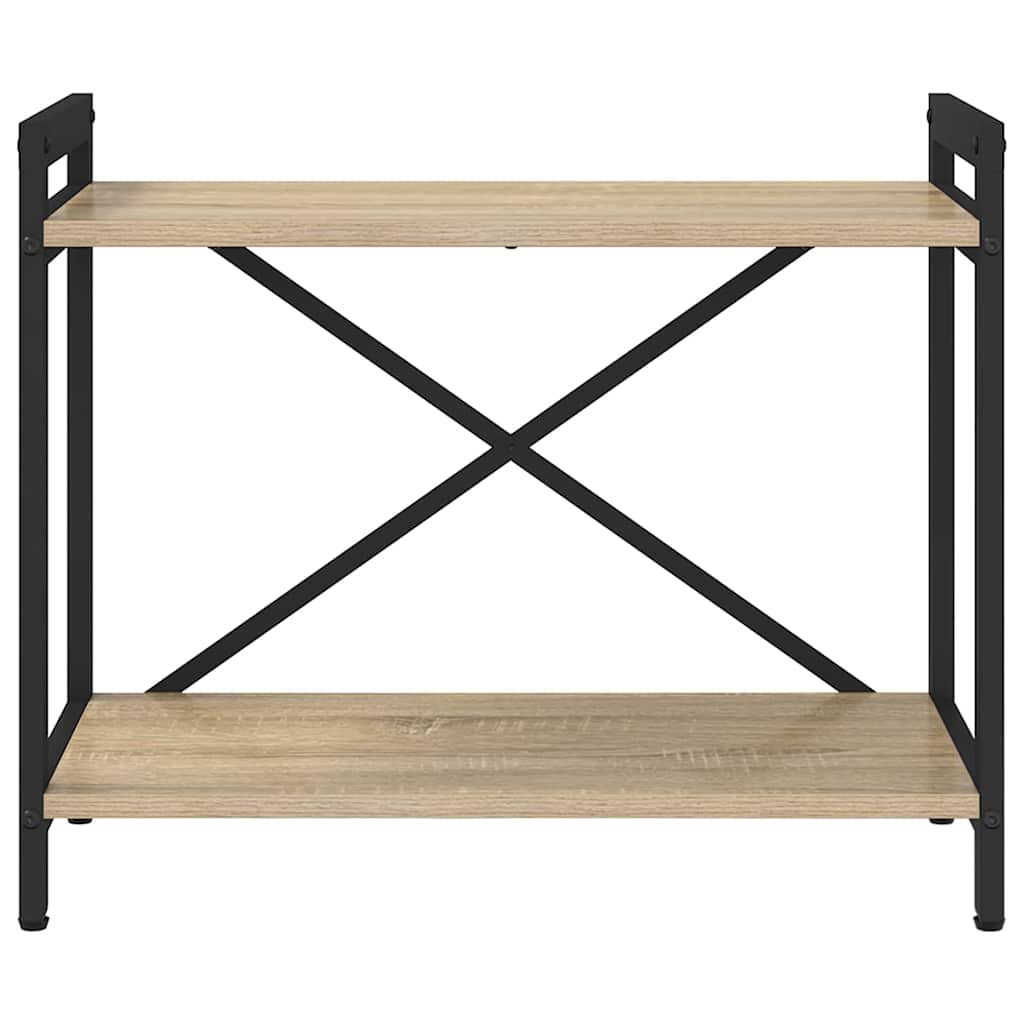 Bookshelf 60 x 30 x 50 cm Engineered Wood Sonoma Oak