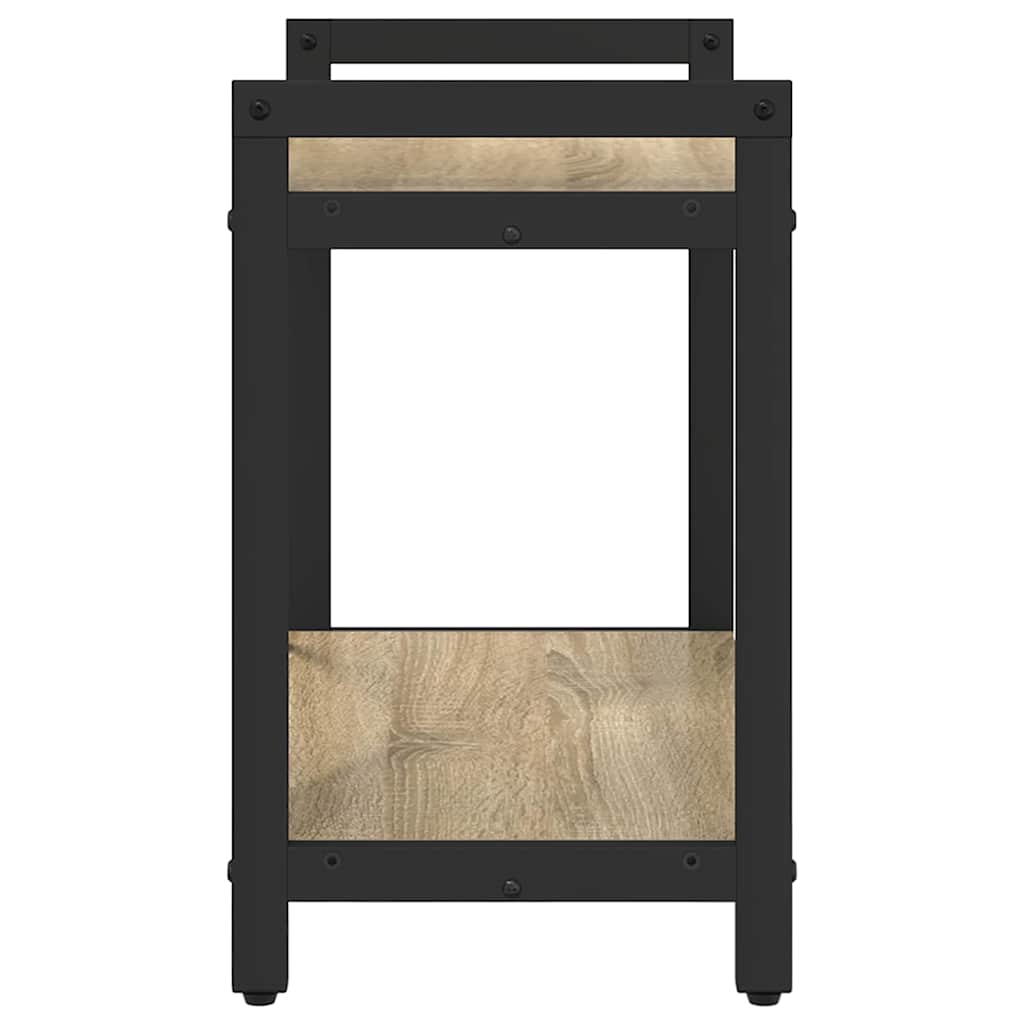 Bookshelf 60 x 30 x 50 cm Engineered Wood Sonoma Oak