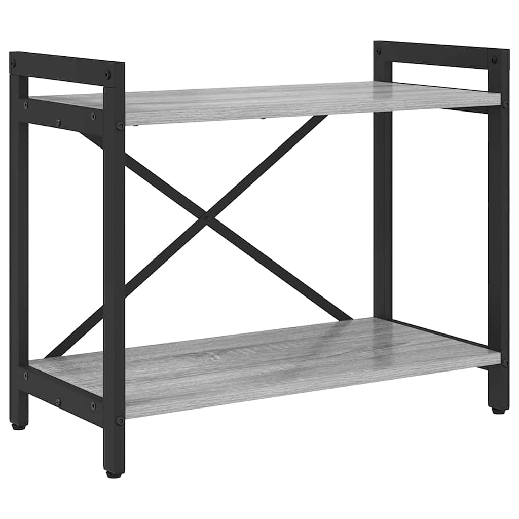 Bookshelf 60 x 30 x 50 cm Engineered Wood Grey sonoma