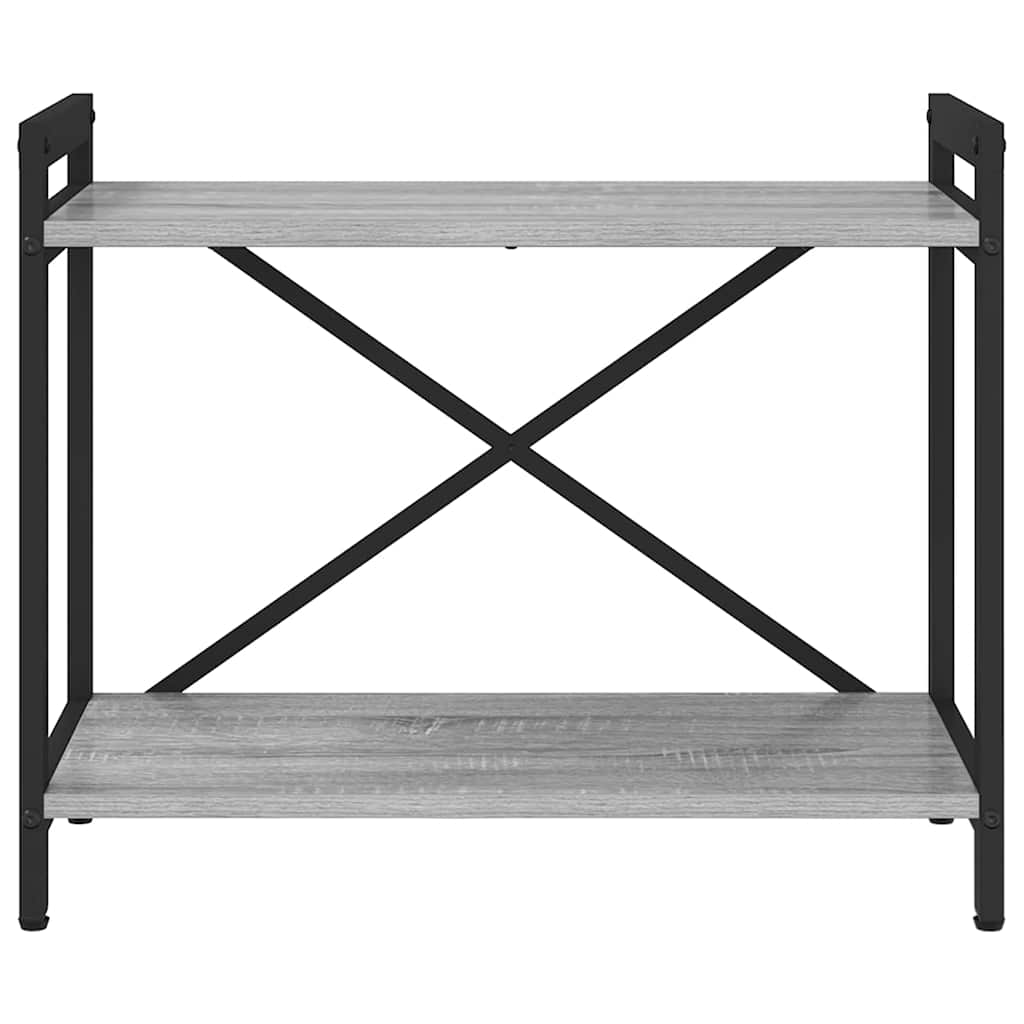 Bookshelf 60 x 30 x 50 cm Engineered Wood Grey sonoma