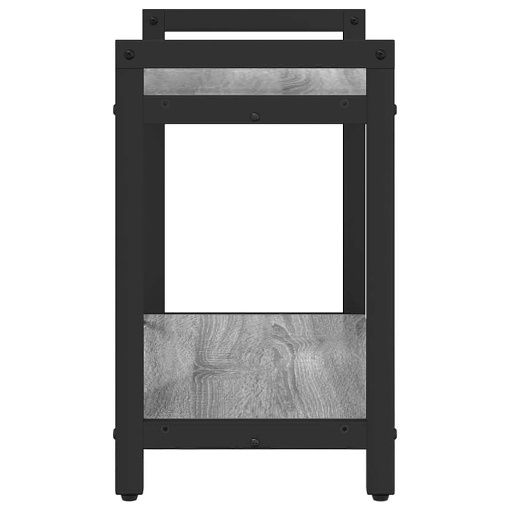 Bookshelf 60 x 30 x 50 cm Engineered Wood Grey sonoma