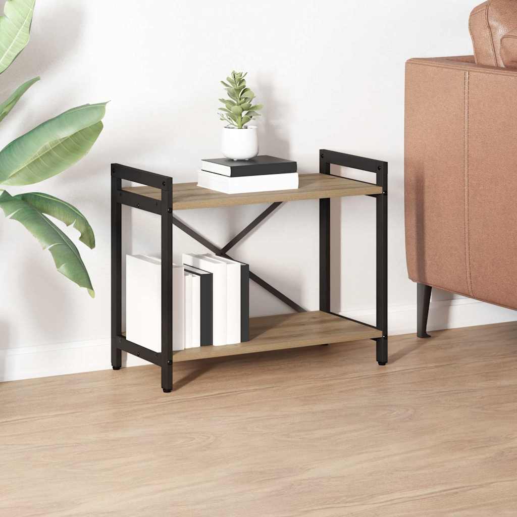 Bookshelf 60 x 30 x 50 cm Engineered Wood Artisan Oak