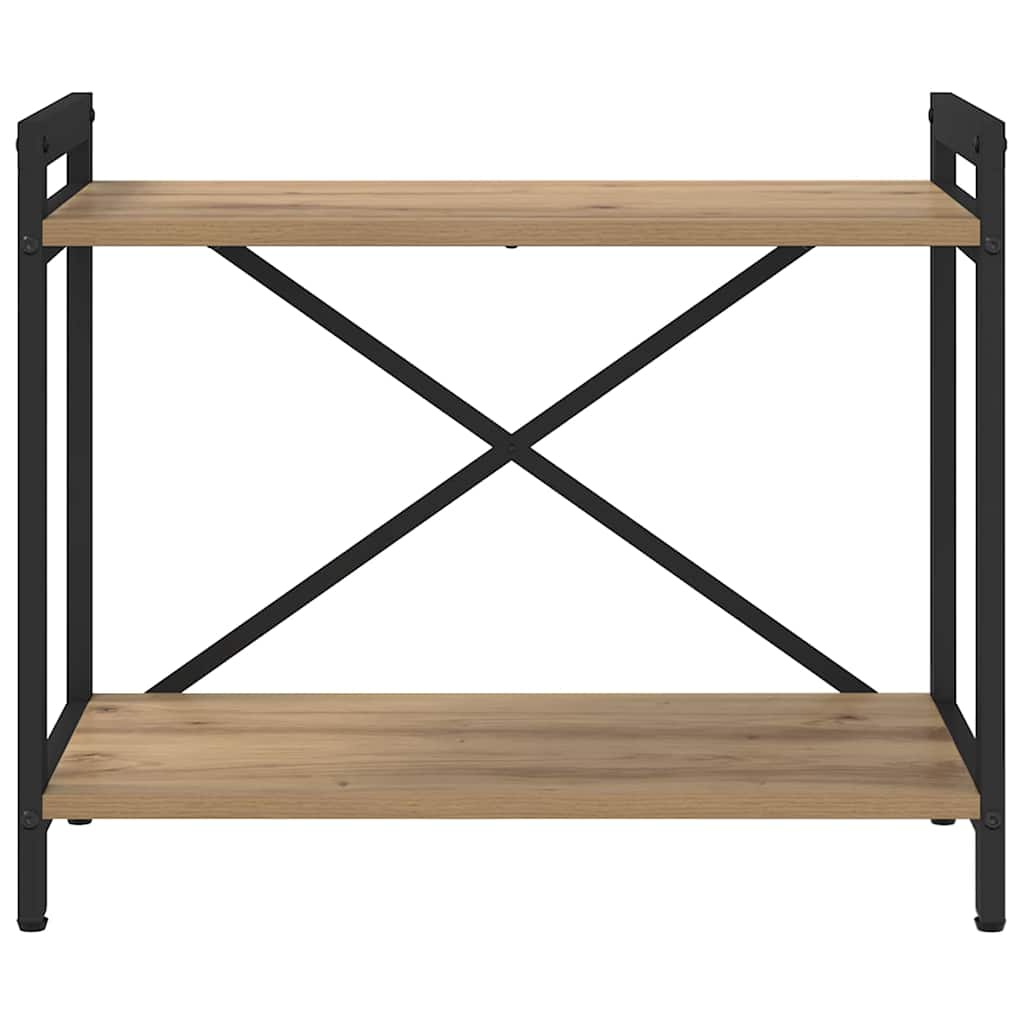 Bookshelf 60 x 30 x 50 cm Engineered Wood Artisan Oak