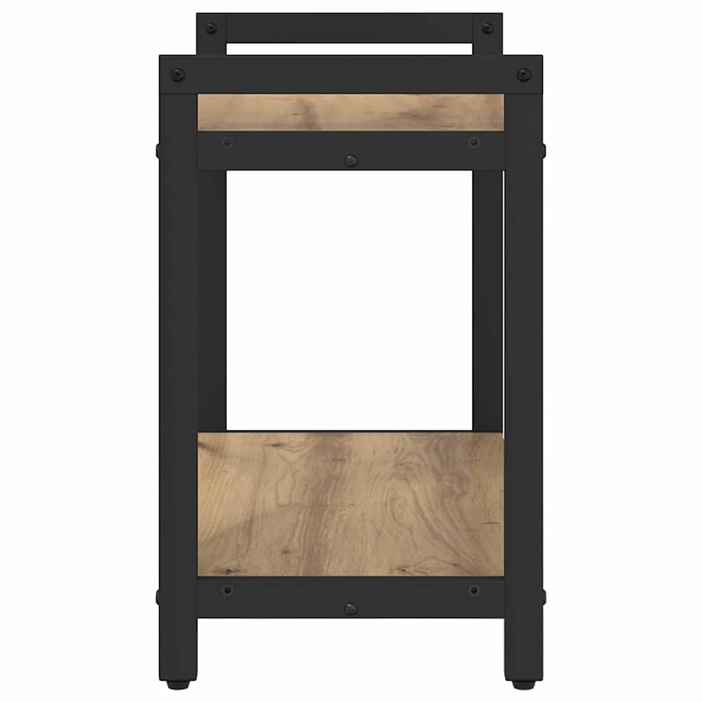 Bookshelf 60 x 30 x 50 cm Engineered Wood Artisan Oak