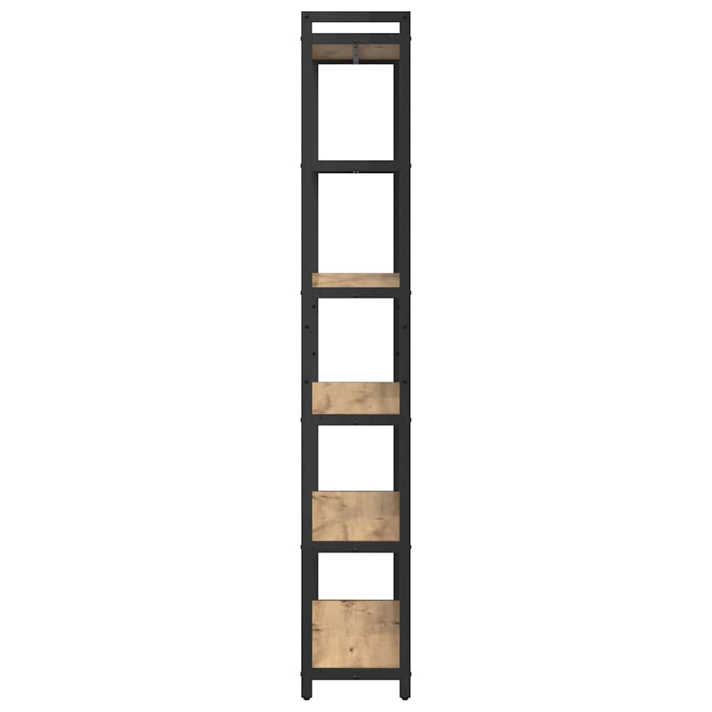 Bookshelf Artisan Oak 80 x 30 x 189.5 cm Engineered Wood
