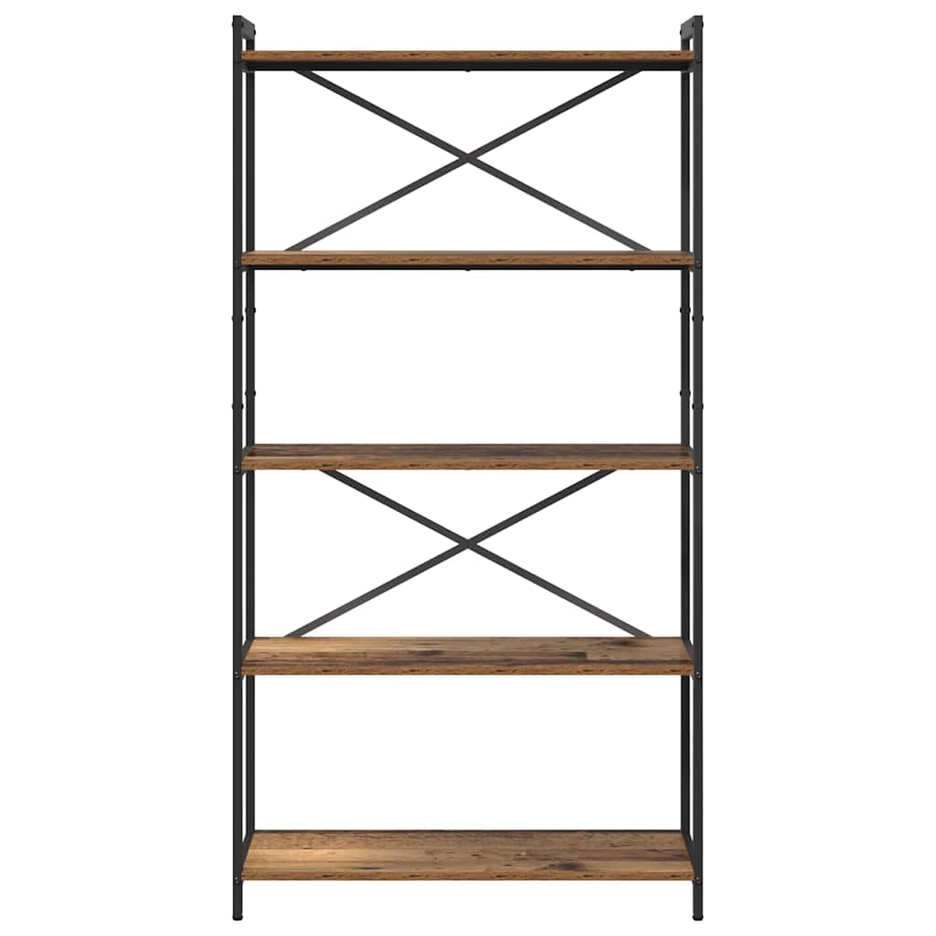 Bookshelf Old wood 80 x 30 x 155 cm Engineered Wood