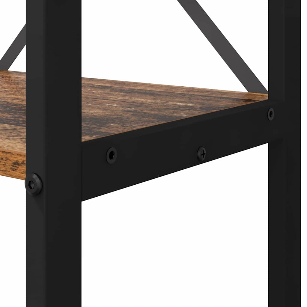 Bookshelf Old wood 80 x 30 x 120 cm Engineered Wood