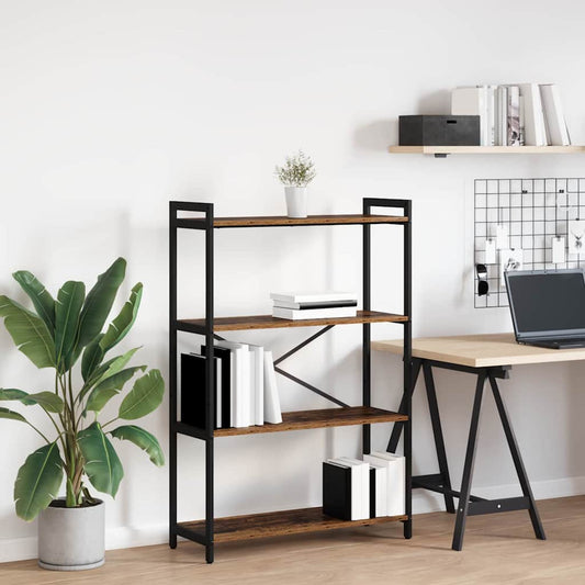 Bookshelf Old wood 80 x 30 x 120 cm Engineered Wood