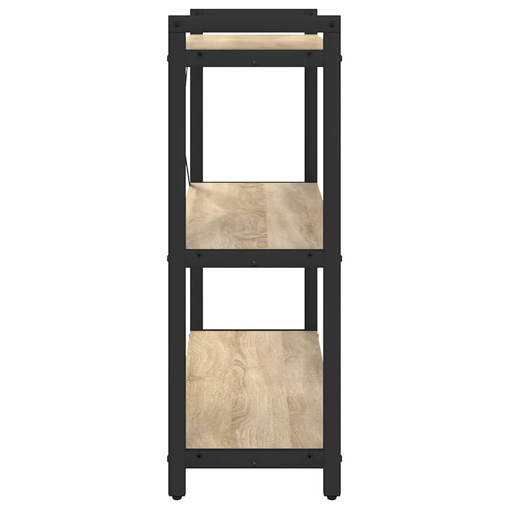 Bookshelf 80 x 30 x 85 cm Engineered Wood Sonoma Oak