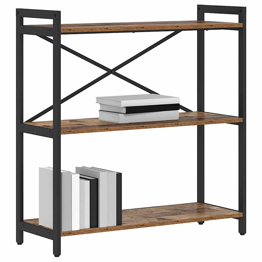 Bookshelf Old wood 80 x 30 x 85 cm Engineered Wood