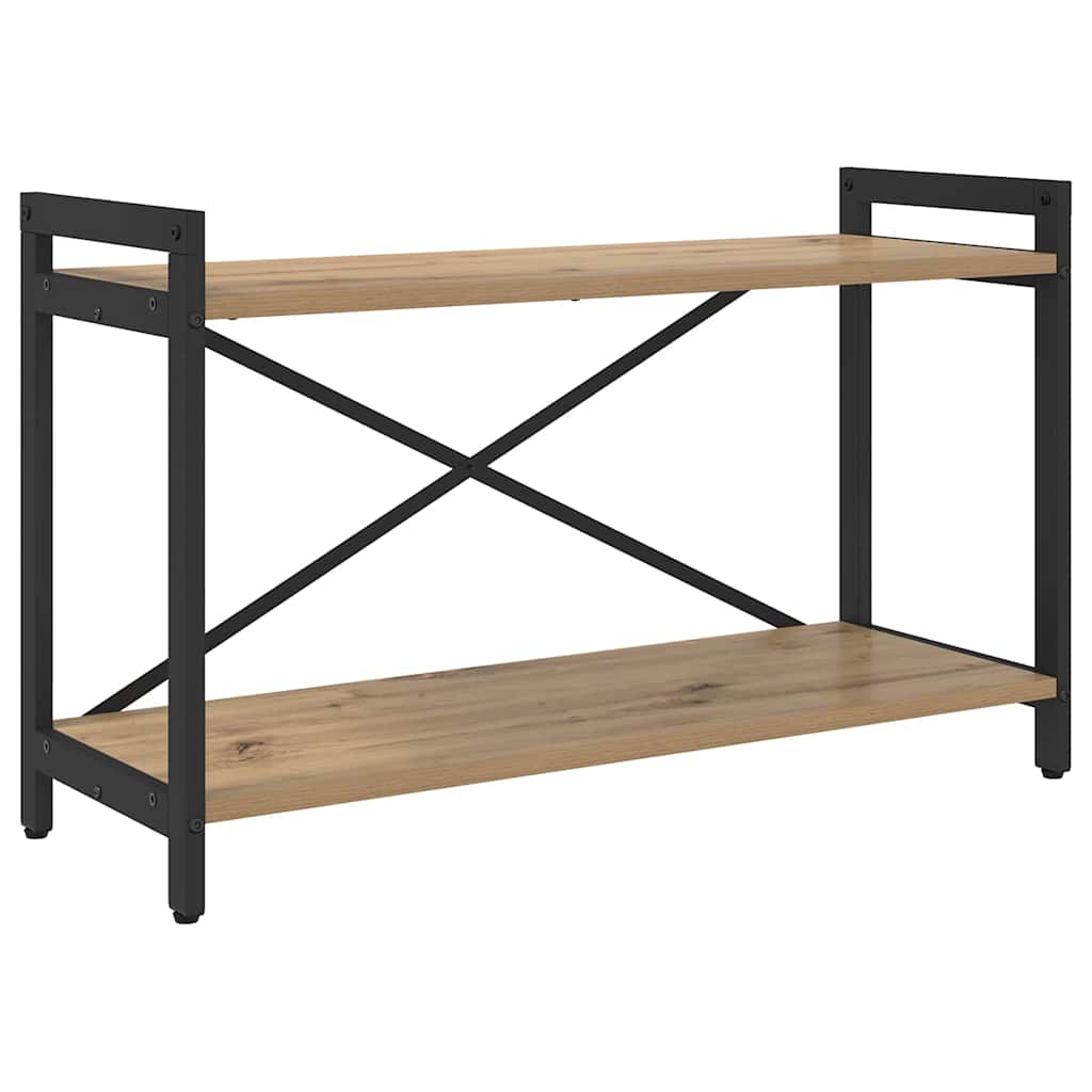 Bookshelf Artisan Oak 80 x 30 x 50 cm Engineered Wood