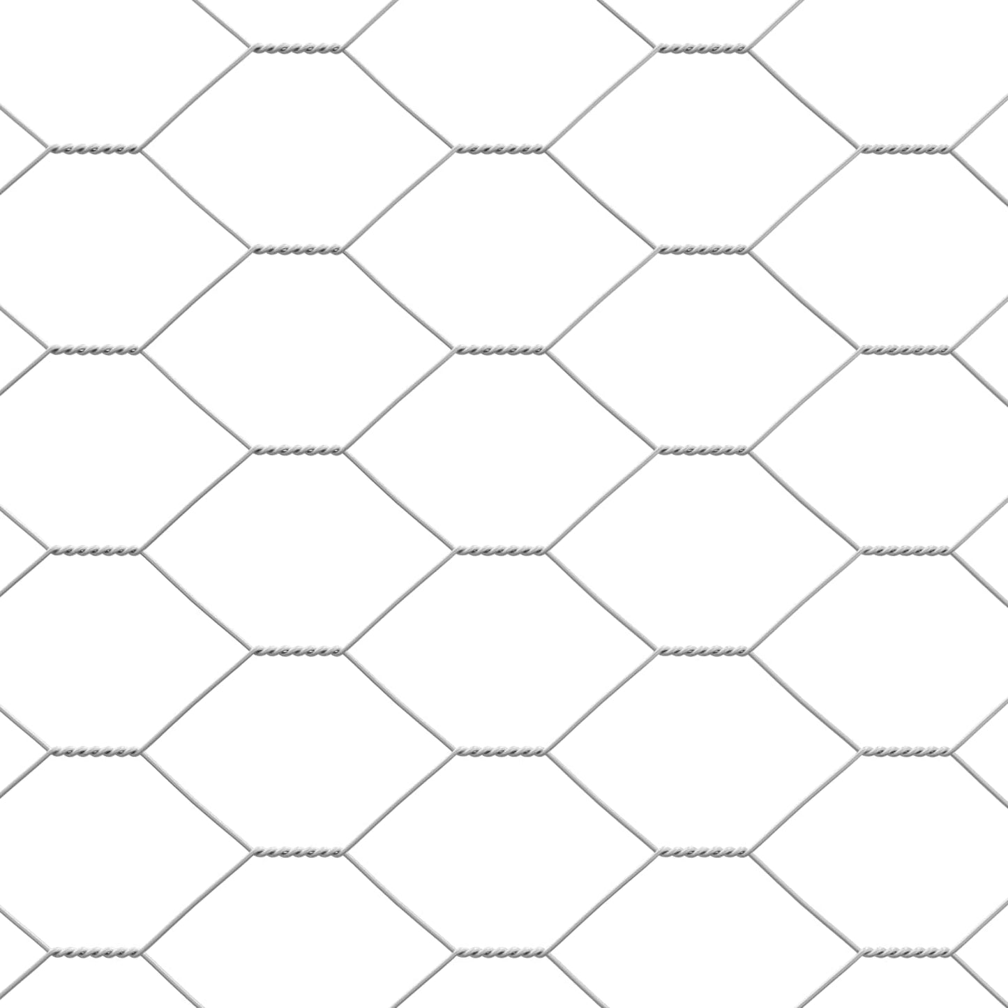 Chicken Cage 4 pcs Silver 800 x 200 x 200 cm Steel and PE