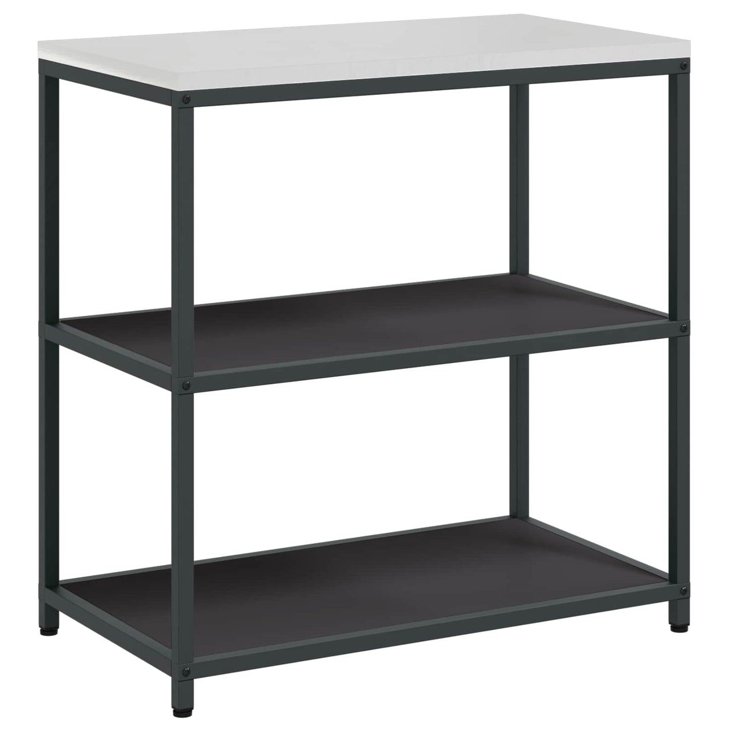Kitchen Storage HATTEM Black 90 x 50 x 92 cm Steel