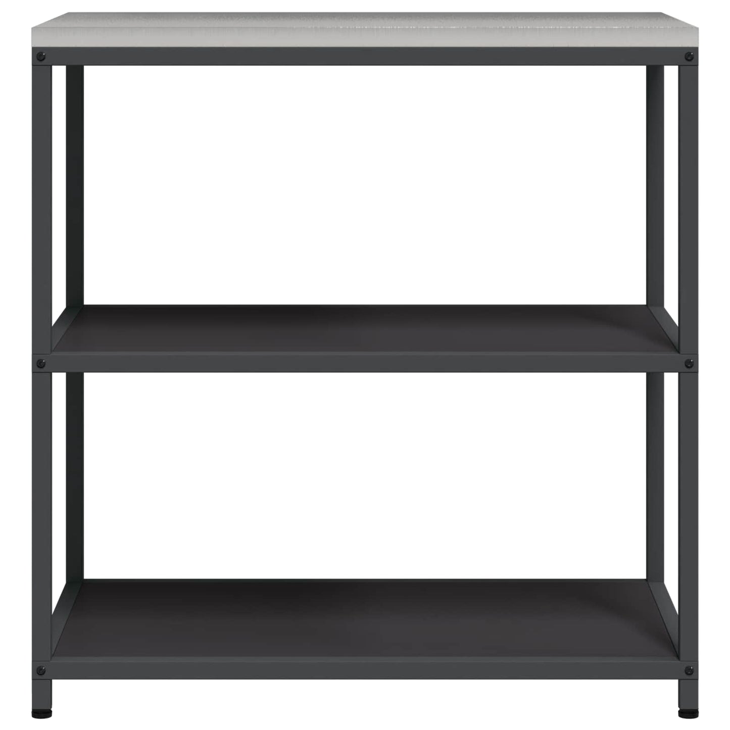 Kitchen Storage HATTEM Black 90 x 50 x 92 cm Steel