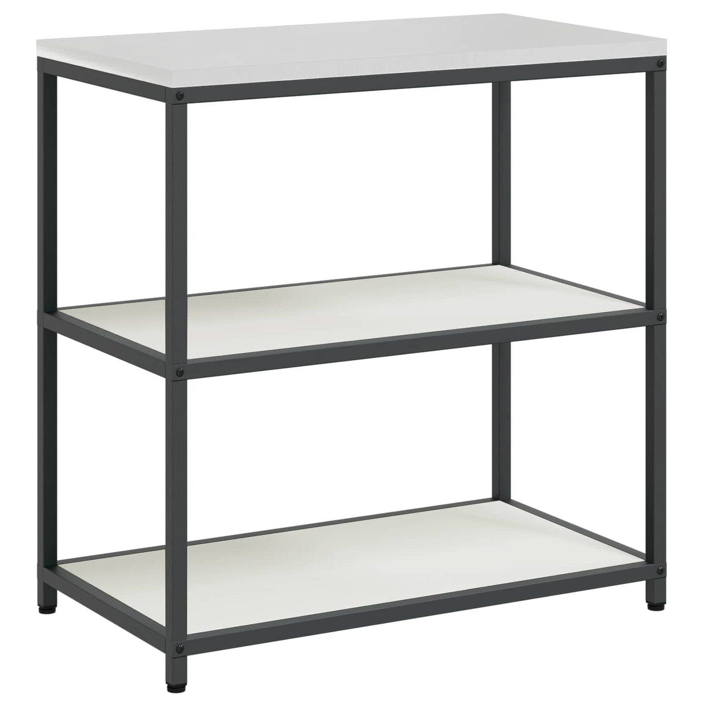 Kitchen Storage HATTEM White 90 x 50 x 92 cm Steel