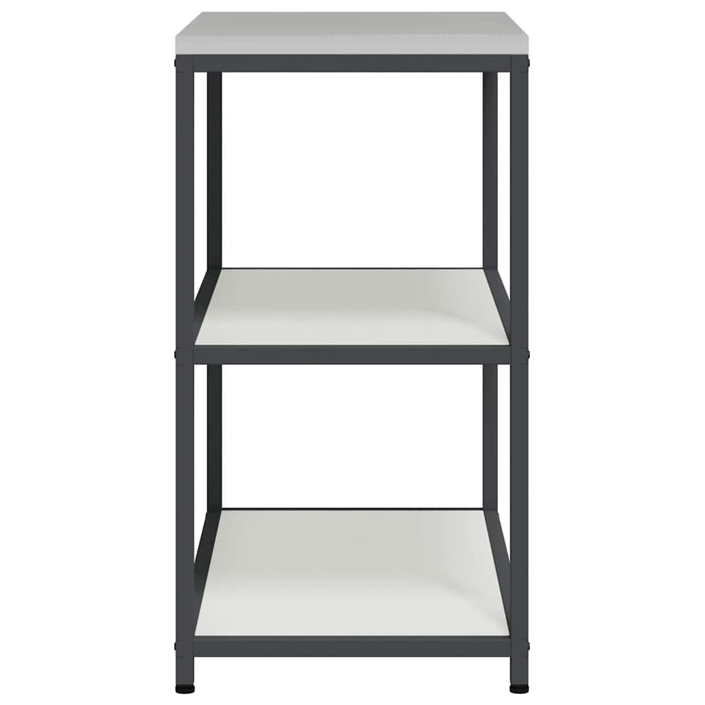 Kitchen Storage HATTEM White 90 x 50 x 92 cm Steel