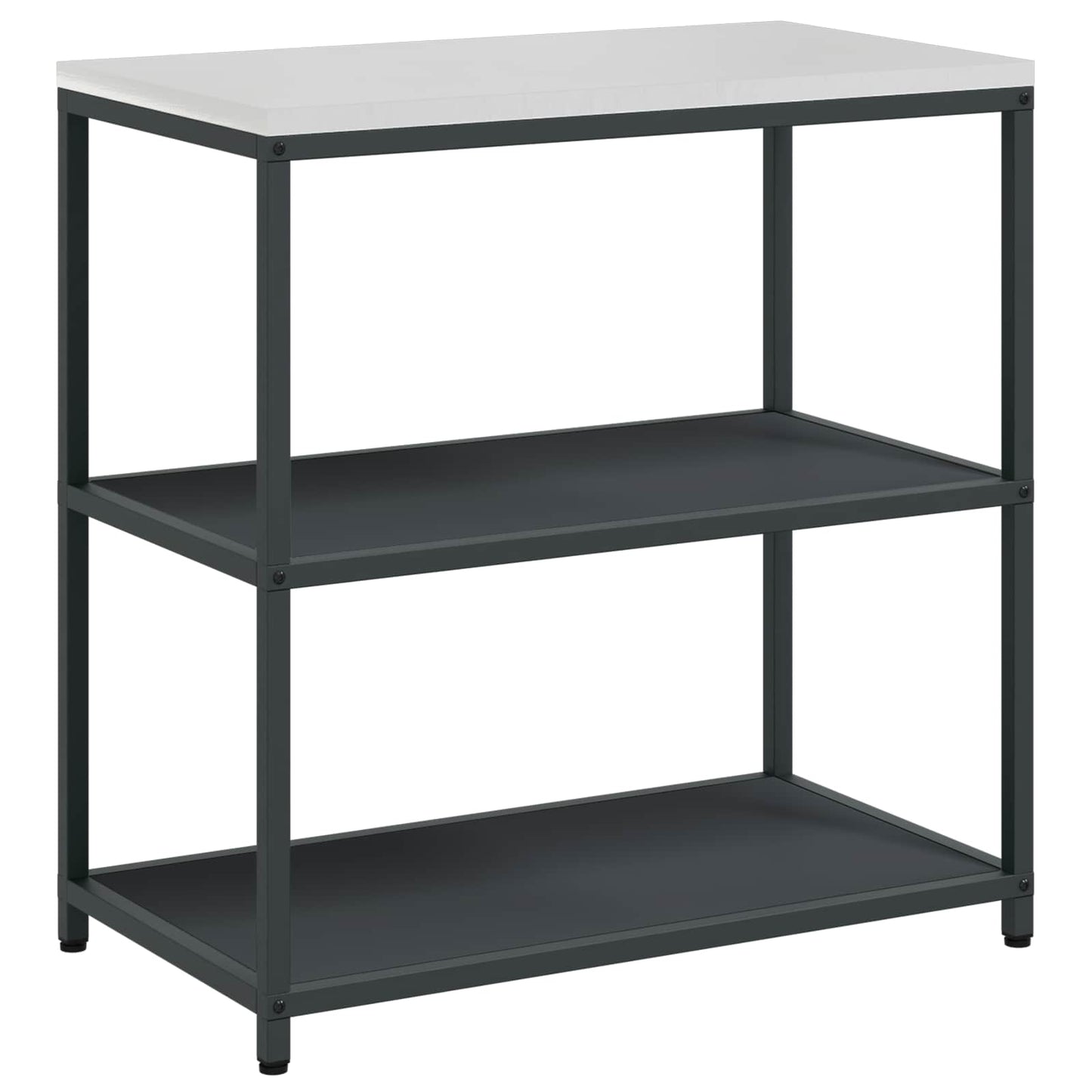 Kitchen Storage HATTEM Anthracite 90 x 50 x 92 cm Steel