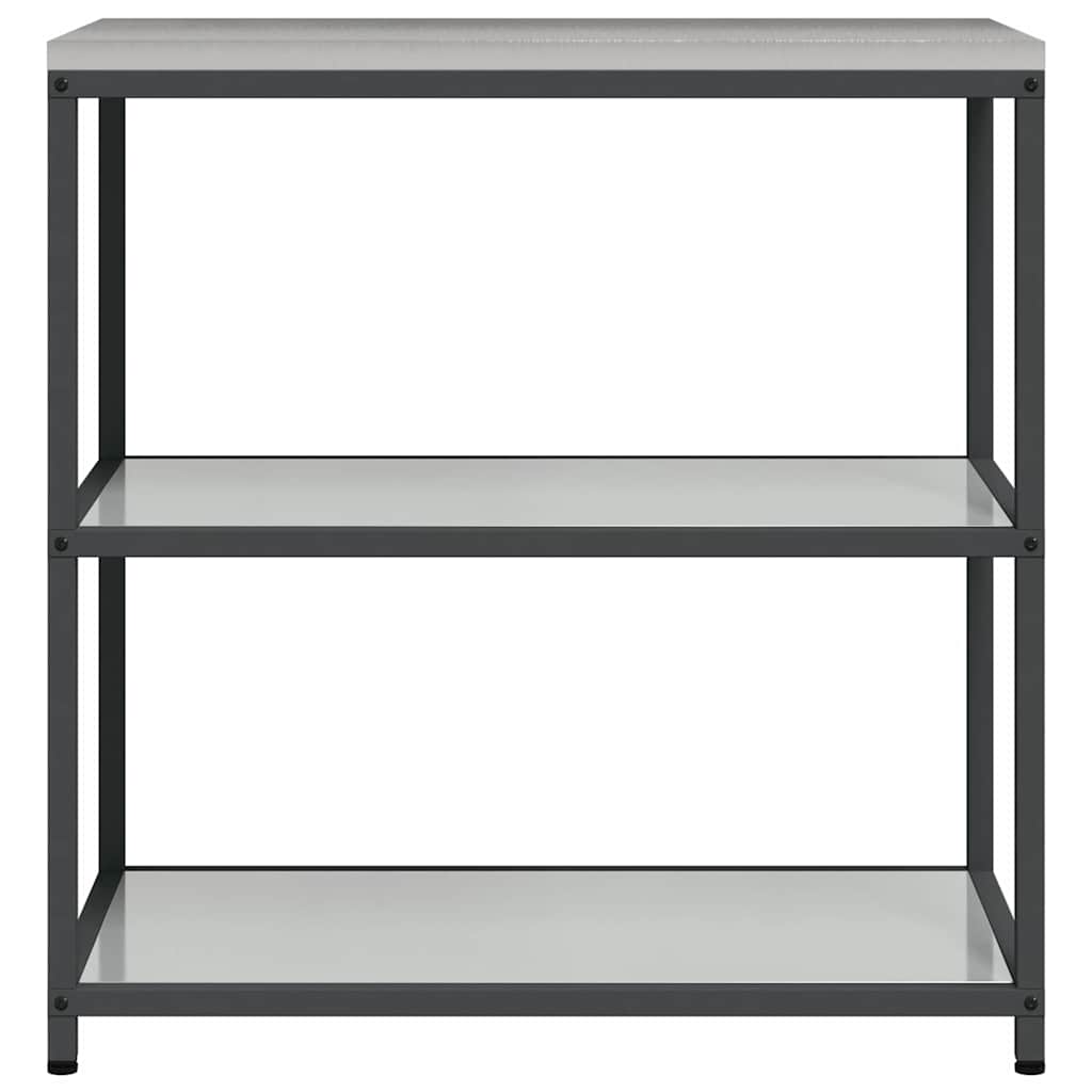 Kitchen Storage HATTEM Silver 90 x 50 x 92 cm Steel