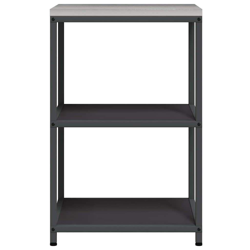 Kitchen Storage HATTEM Black 60 x 50 x 92 cm Steel