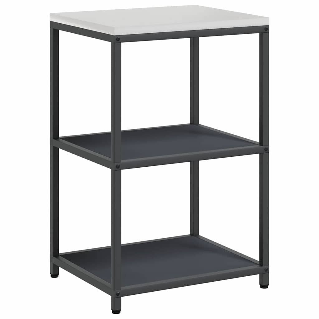 Kitchen Storage HATTEM Anthracite 60 x 50 x 92 cm Steel