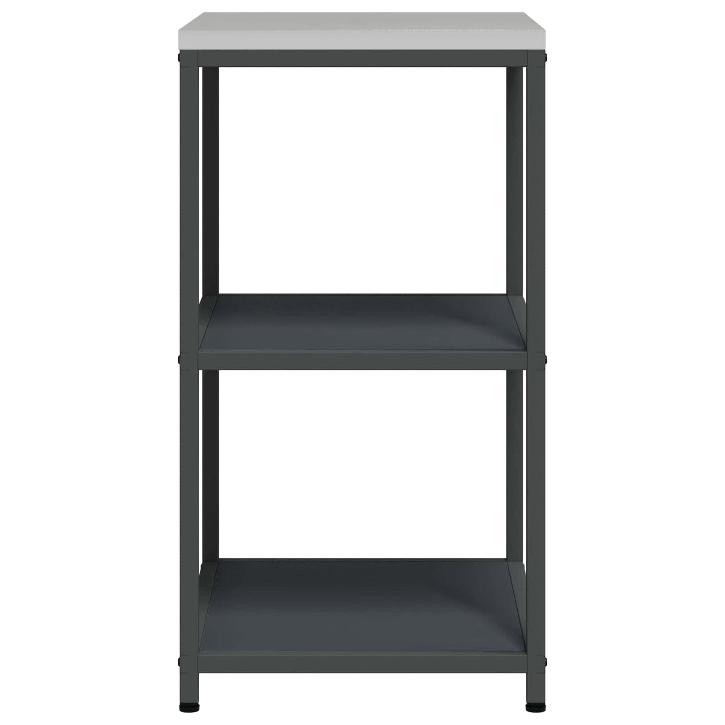 Kitchen Storage HATTEM Anthracite 60 x 50 x 92 cm Steel