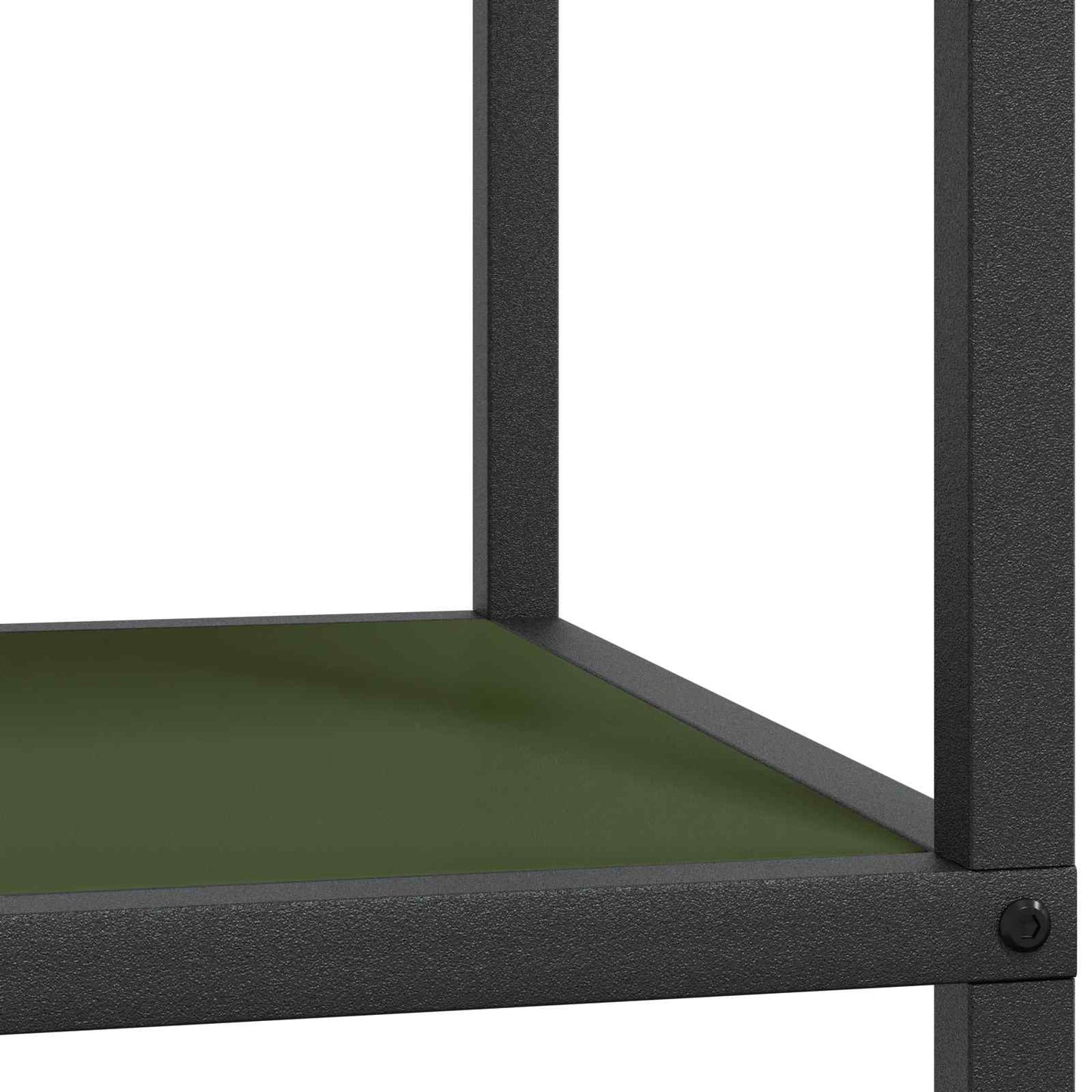 Kitchen Storage with Shelf Olive Green 60 x 50 x 92 cm Steel