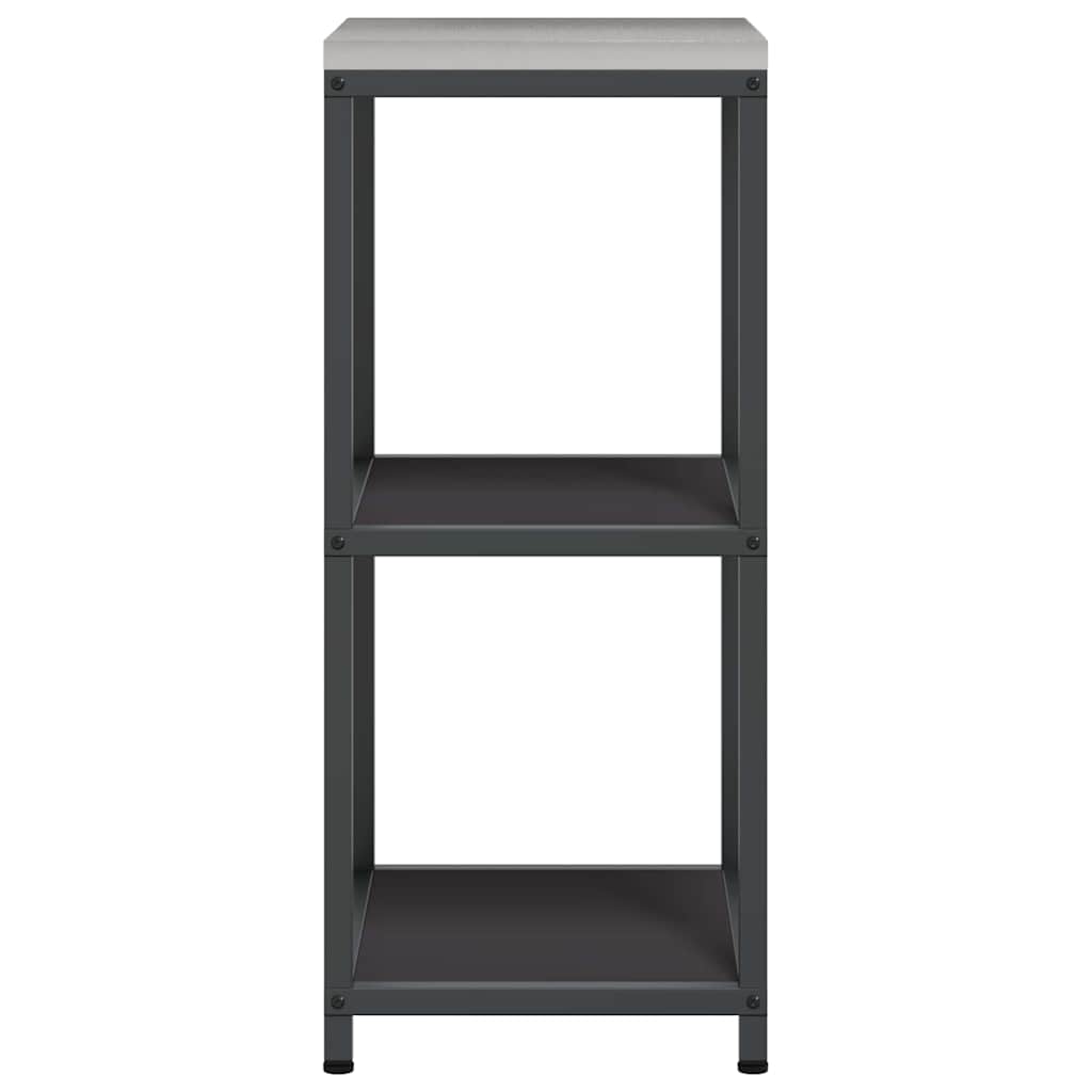 Kitchen Storage HATTEM Black 40 x 50 x 92 cm Steel