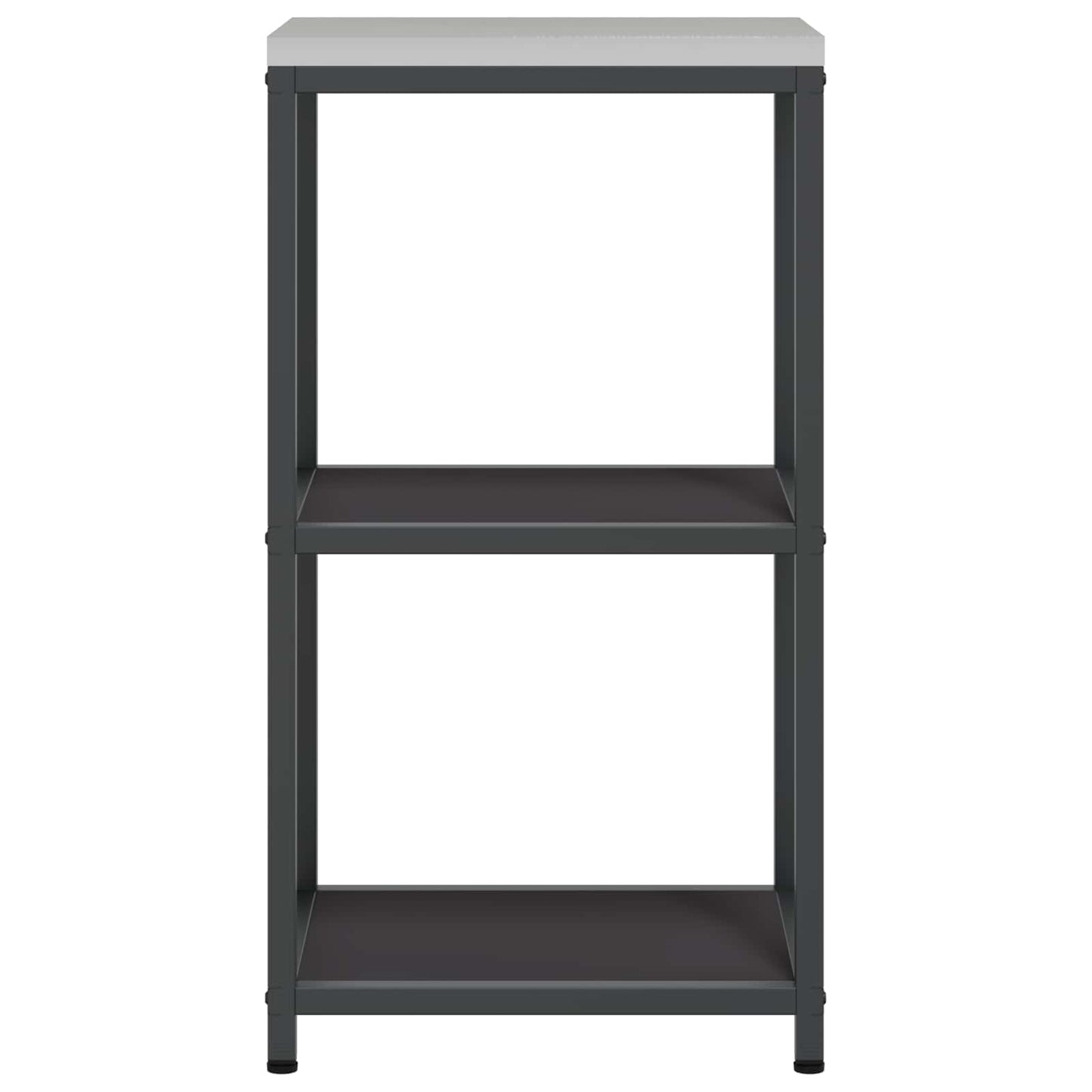 Kitchen Storage HATTEM Black 40 x 50 x 92 cm Steel