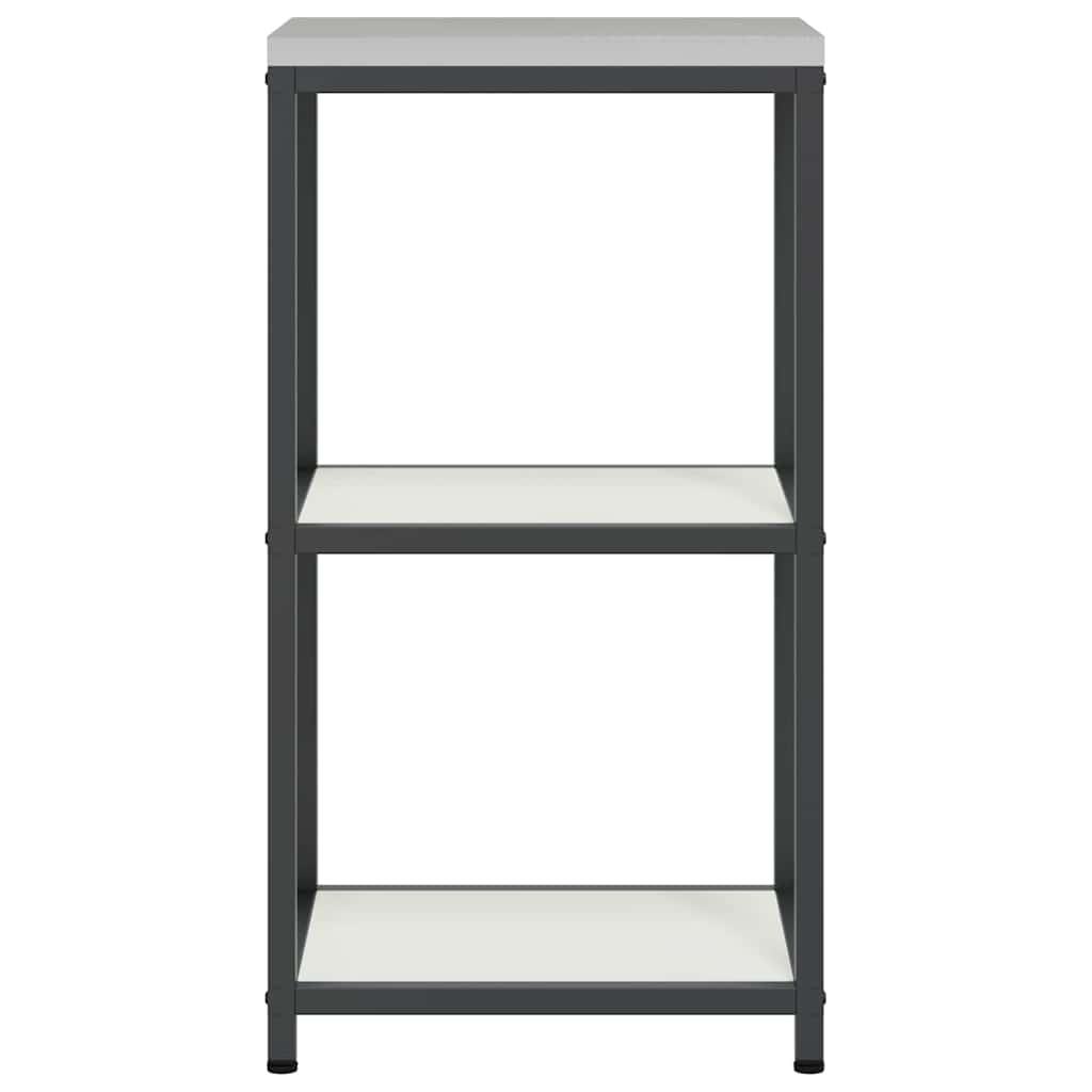 Kitchen Storage HATTEM White 40 x 50 x 92 cm Steel