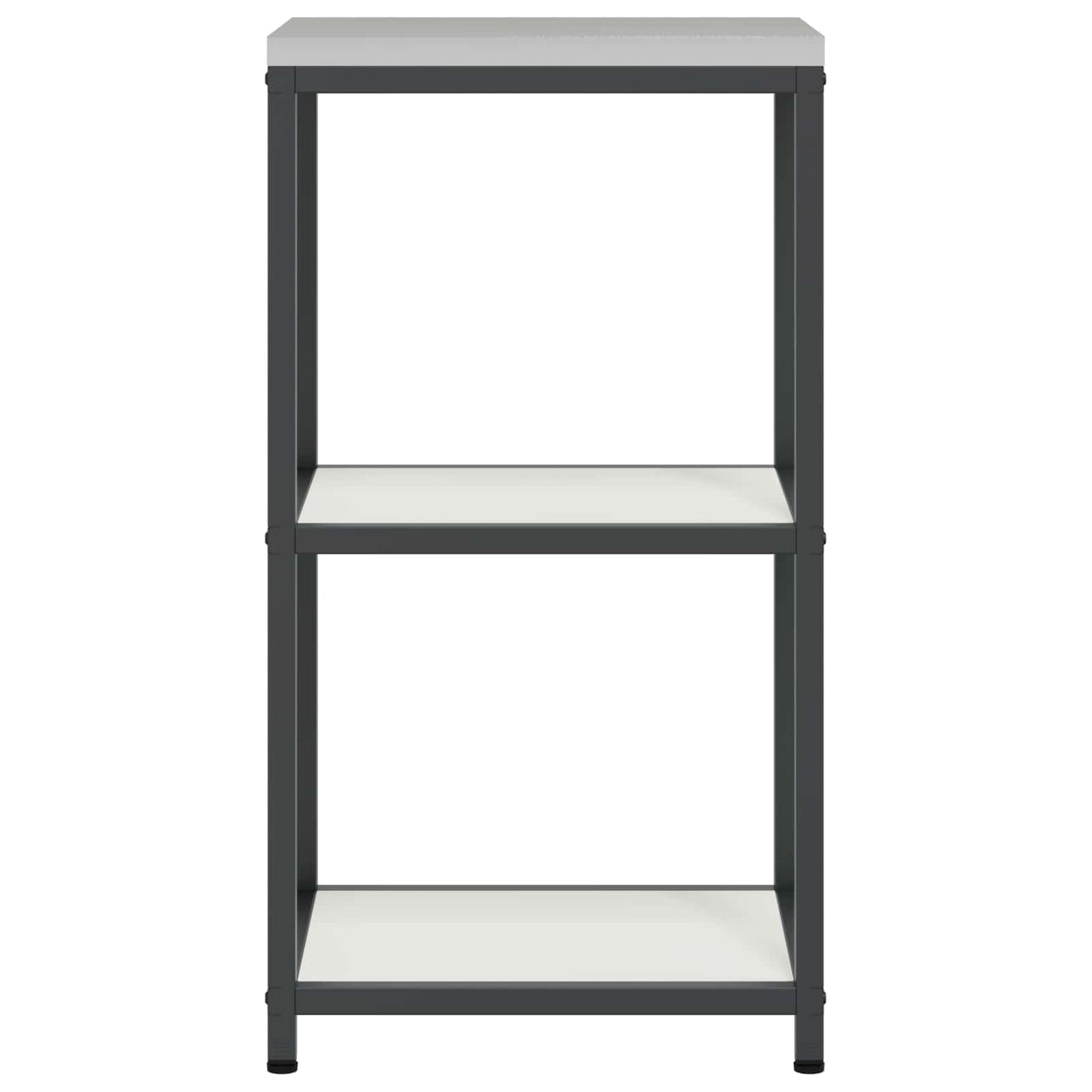 Kitchen Storage HATTEM White 40 x 50 x 92 cm Steel