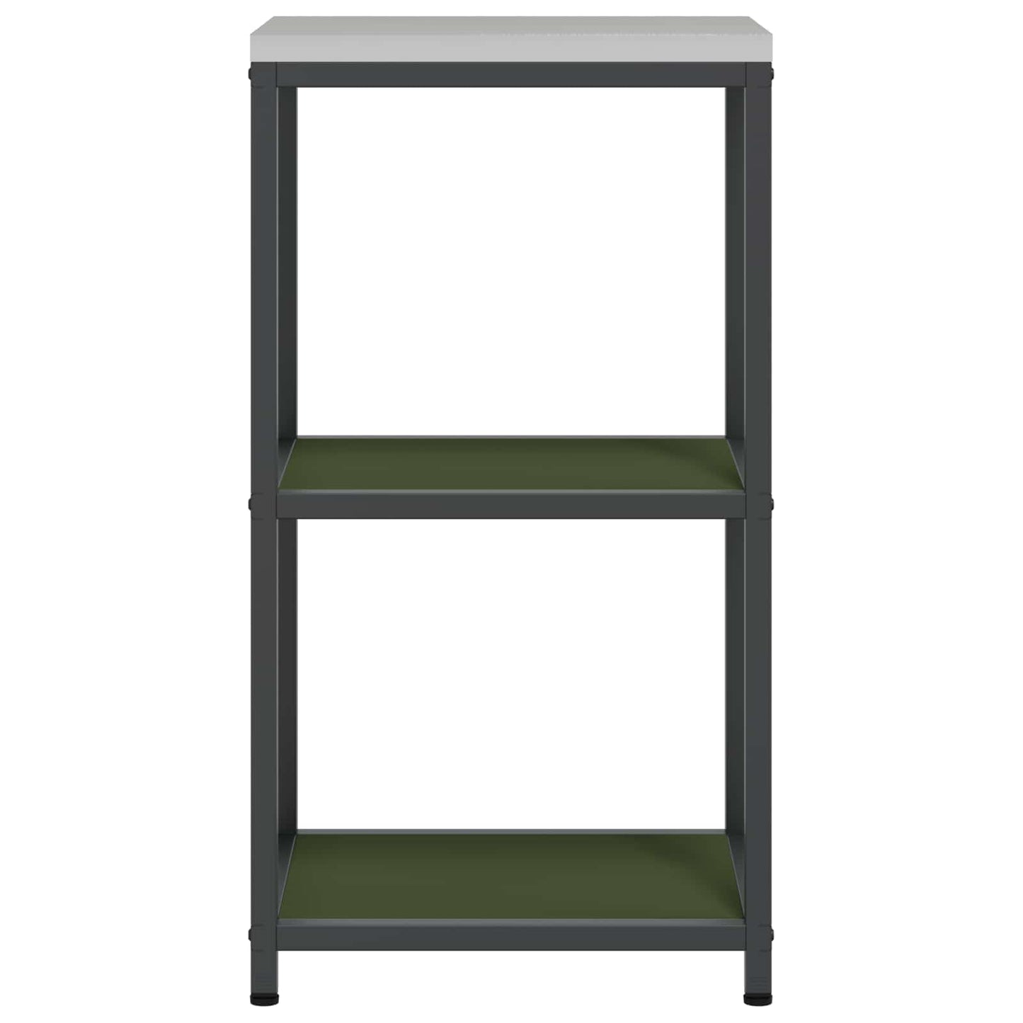 Kitchen Storage HATTEM Olive Green 40 x 50 x 92 cm Steel