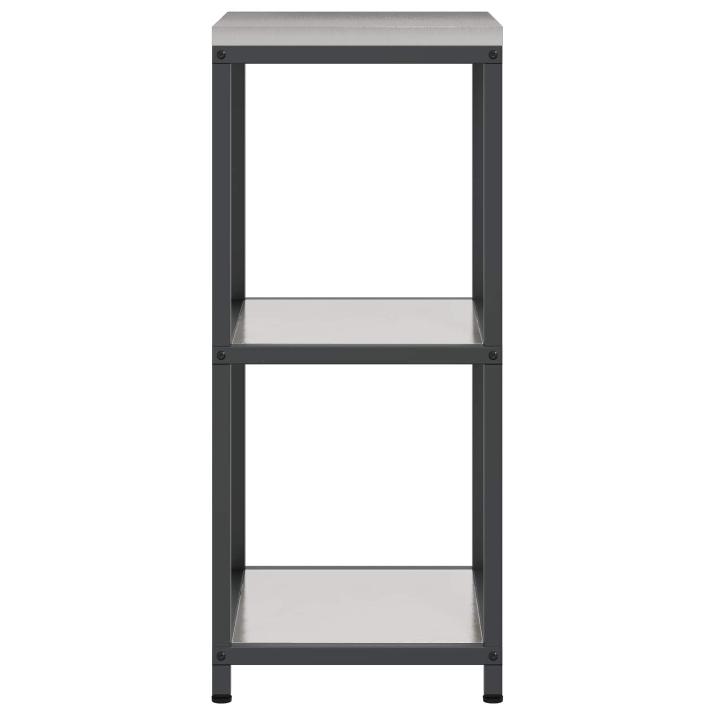 Kitchen Storage HATTEM Silver 40 x 50 x 92 cm Steel