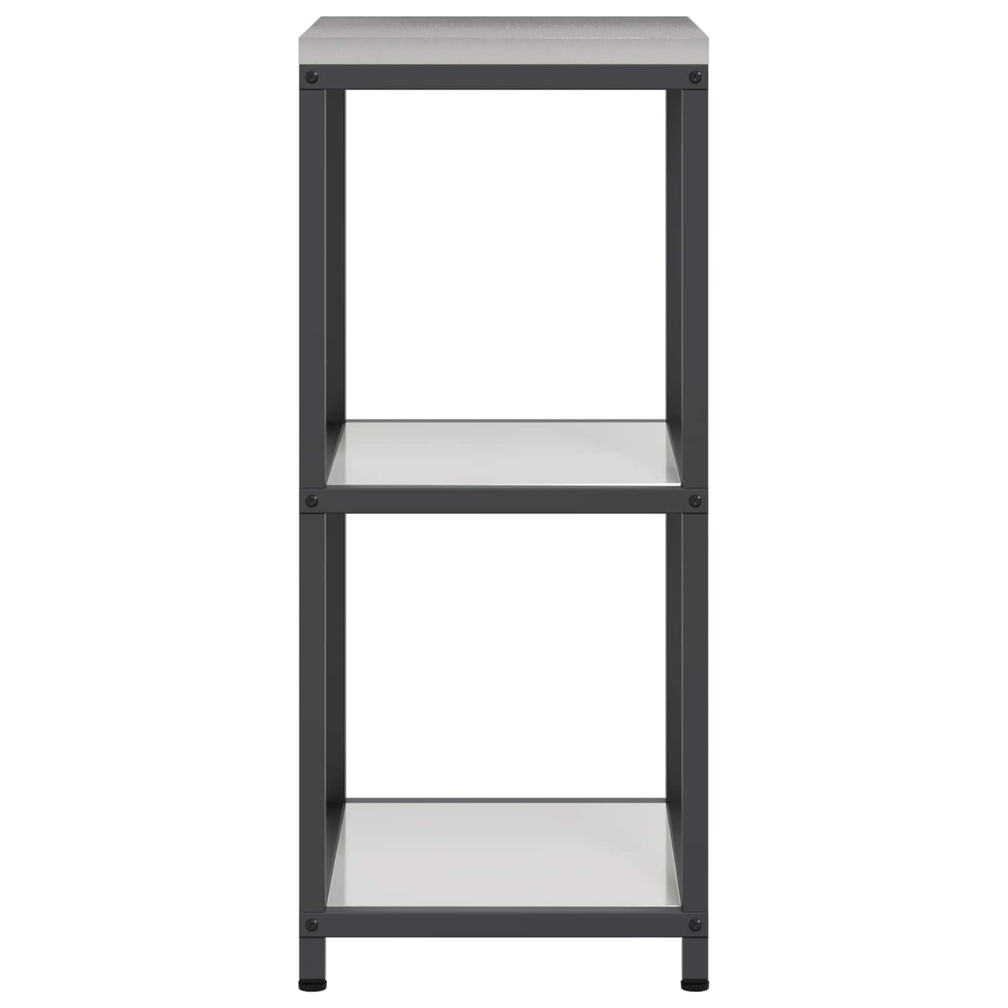 Kitchen Storage HATTEM Silver 40 x 50 x 92 cm Steel