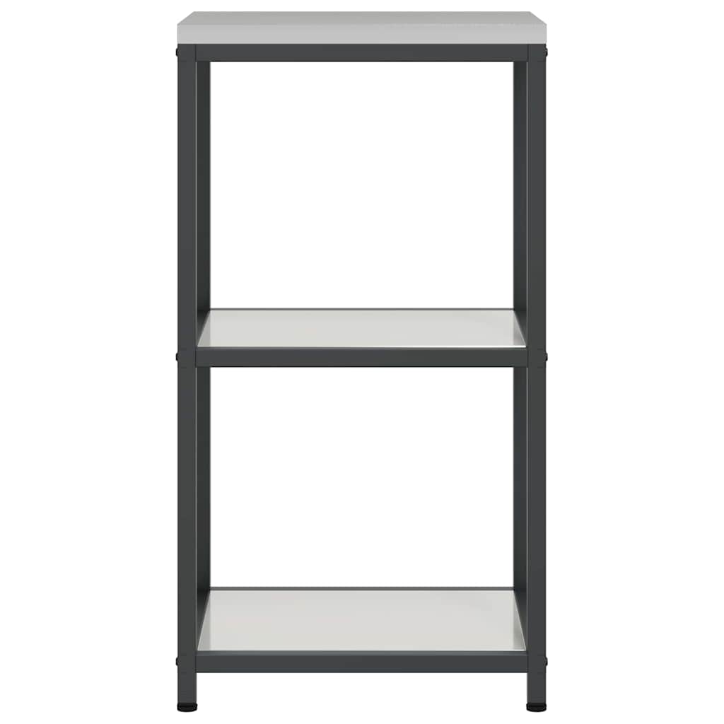 Kitchen Storage HATTEM Silver 40 x 50 x 92 cm Steel
