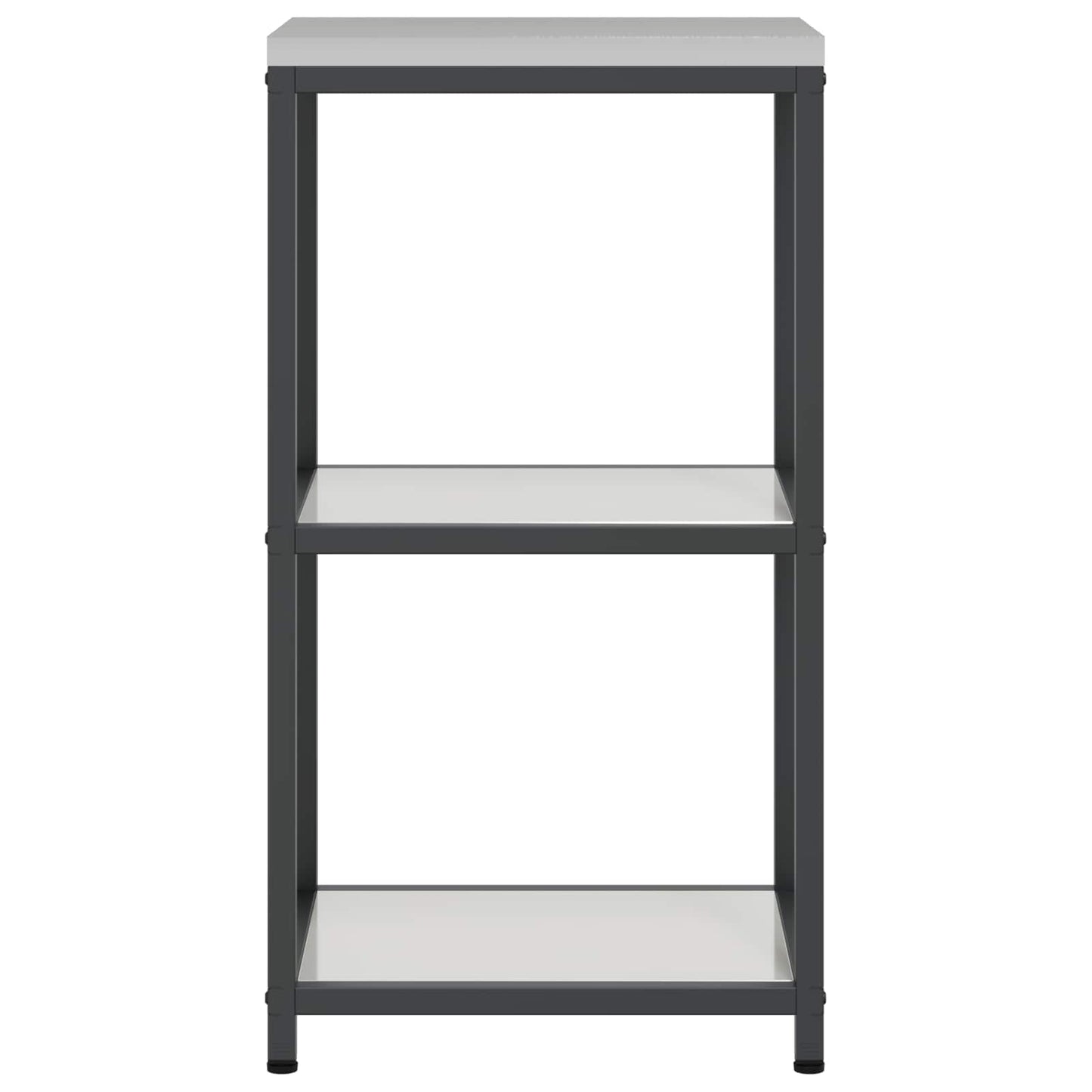 Kitchen Storage HATTEM Silver 40 x 50 x 92 cm Steel