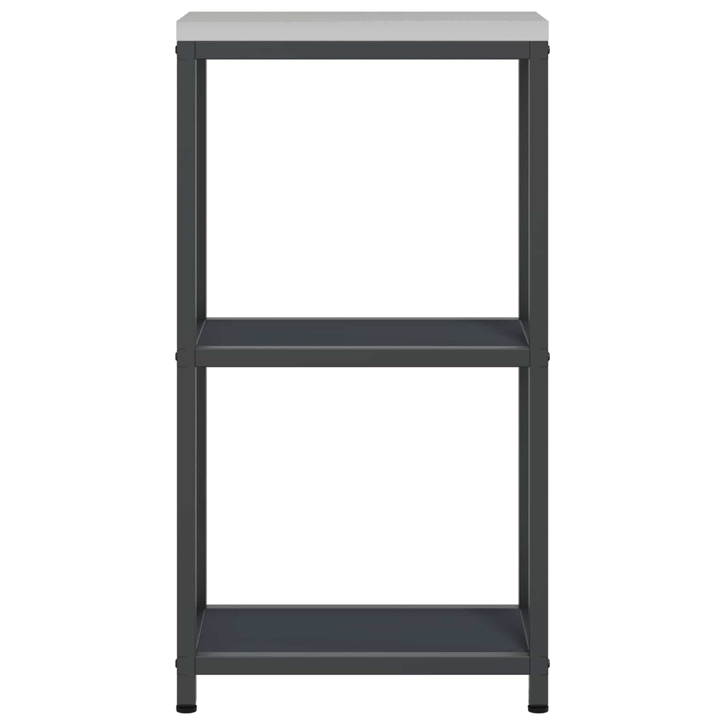 Kitchen Storage with Shelf Anthracite 30 x 50 x 92 cm Steel