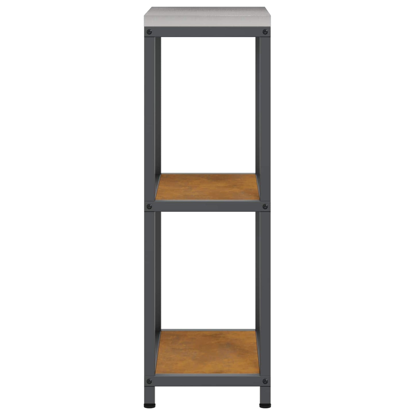 Kitchen Storage HATTEM Rusty 30 x 50 x 92 cm Steel