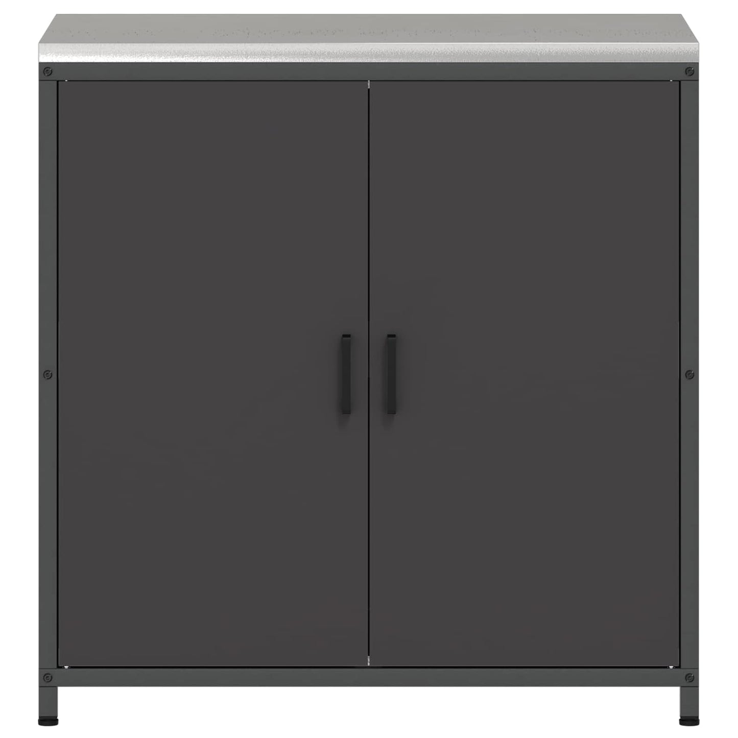 Kitchen Storage HATTEM Black 90 x 50 x 92 cm Steel