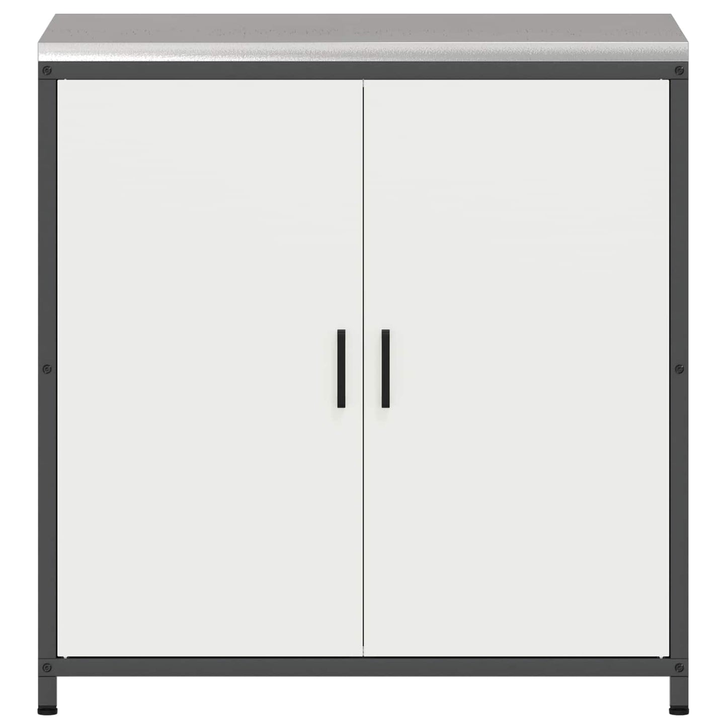 Kitchen Storage HATTEM White 90 x 50 x 92 cm Steel