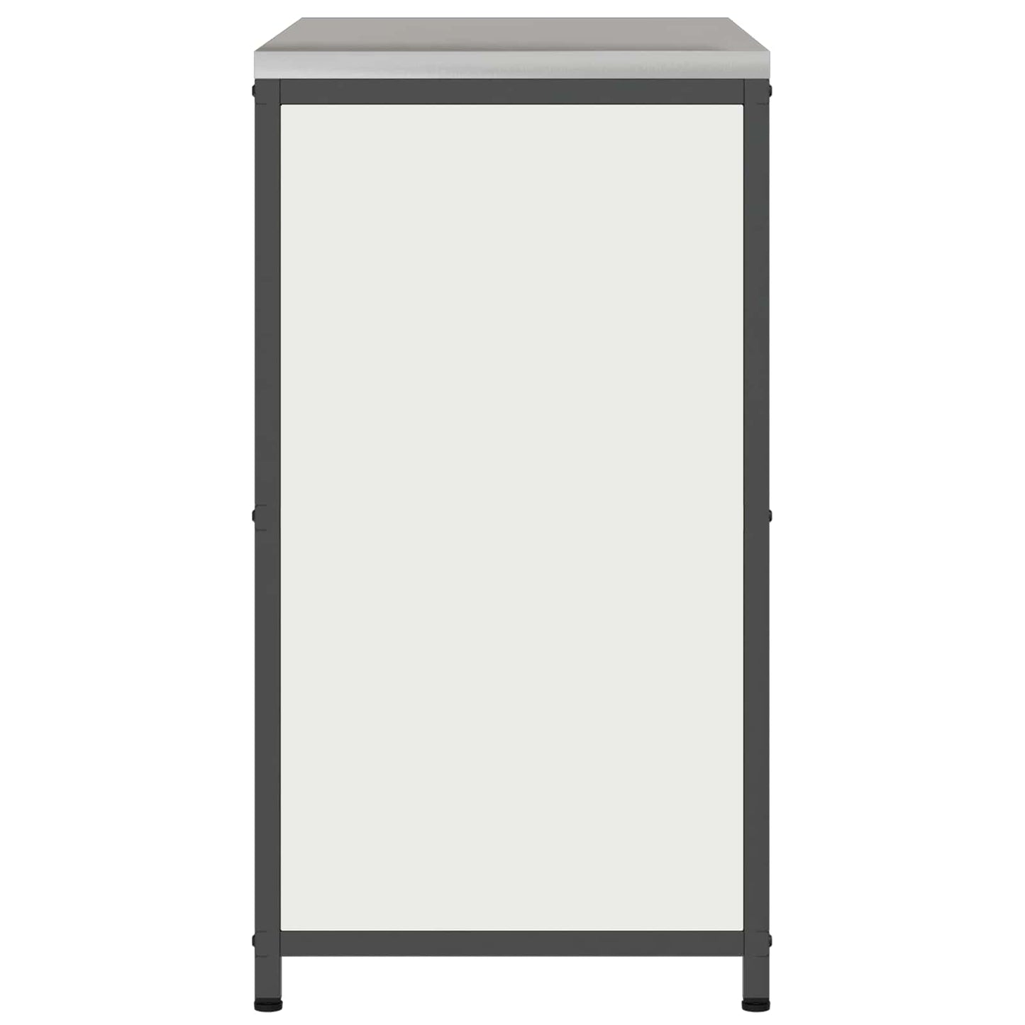 Kitchen Storage HATTEM White 90 x 50 x 92 cm Steel
