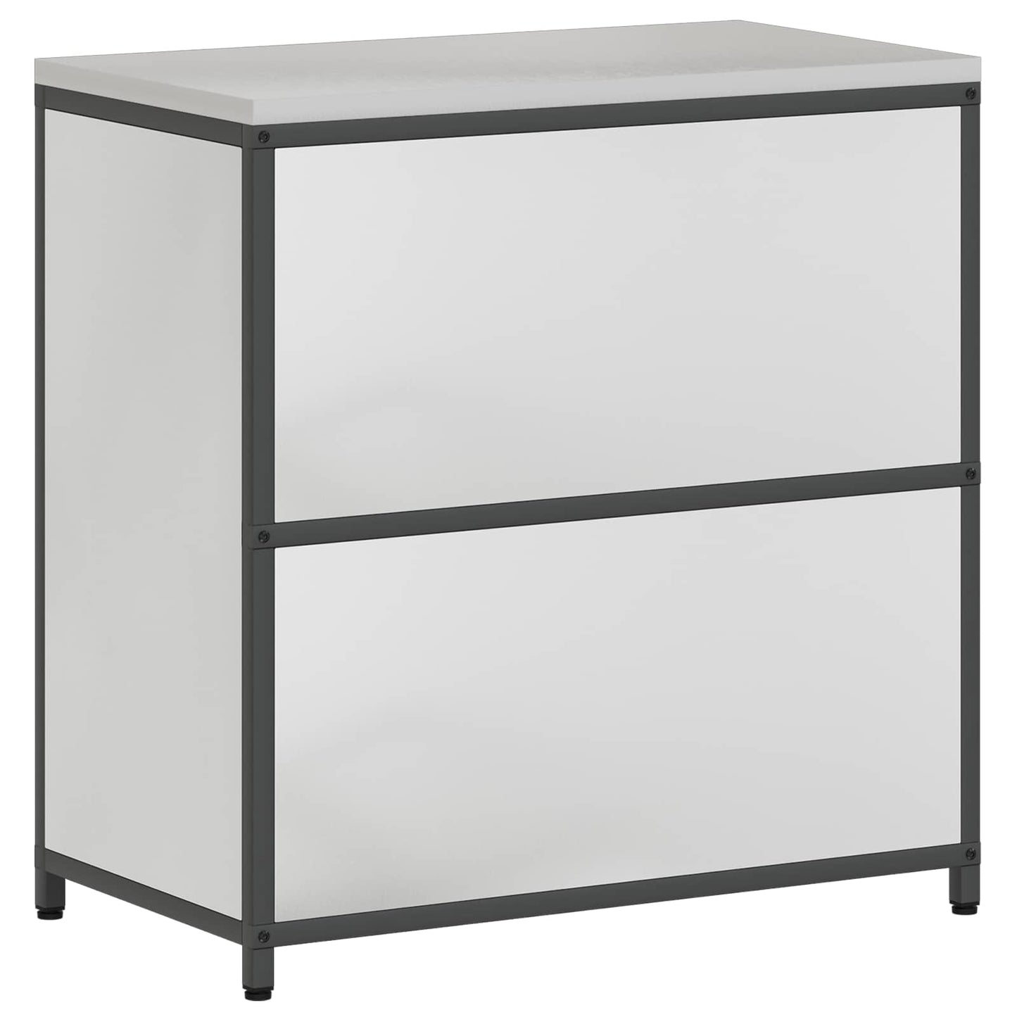 Kitchen Storage HATTEM Silver 90 x 50 x 92 cm Steel