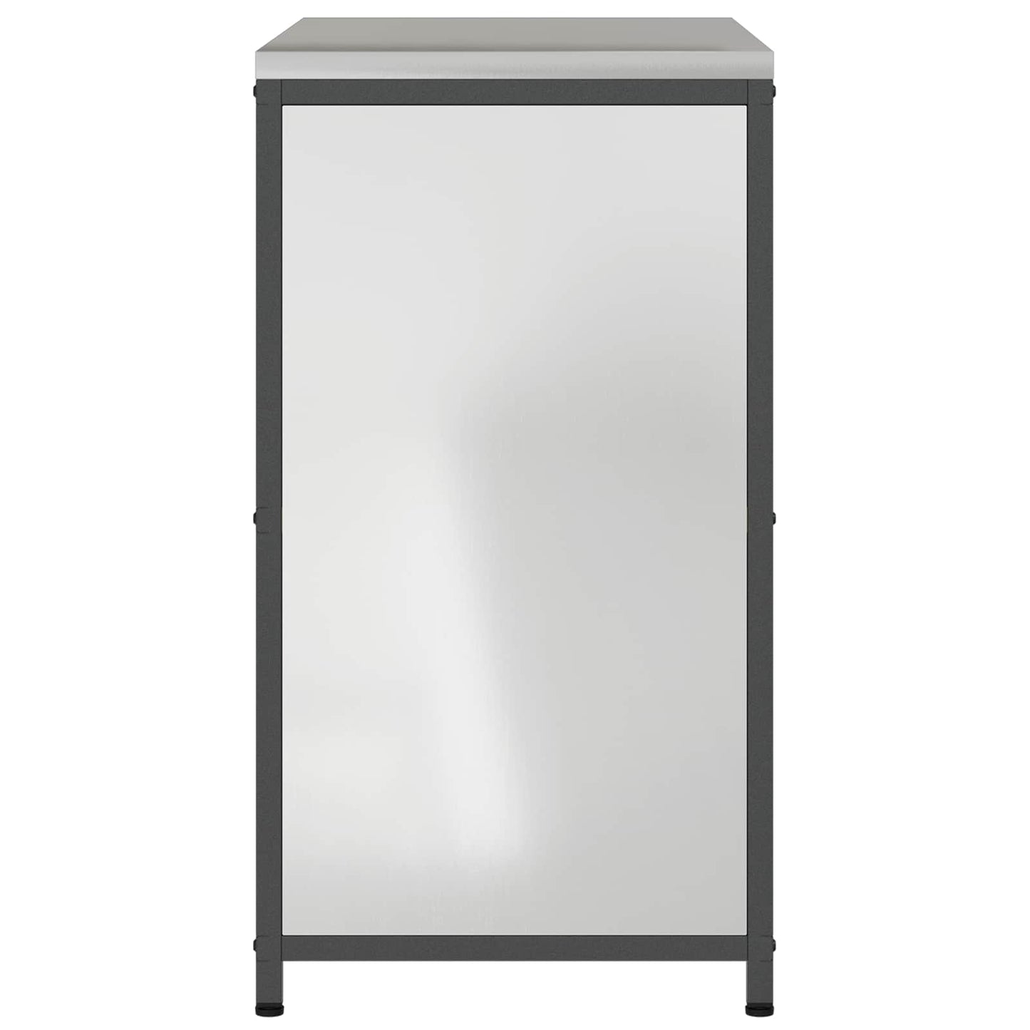Kitchen Storage HATTEM Silver 90 x 50 x 92 cm Steel