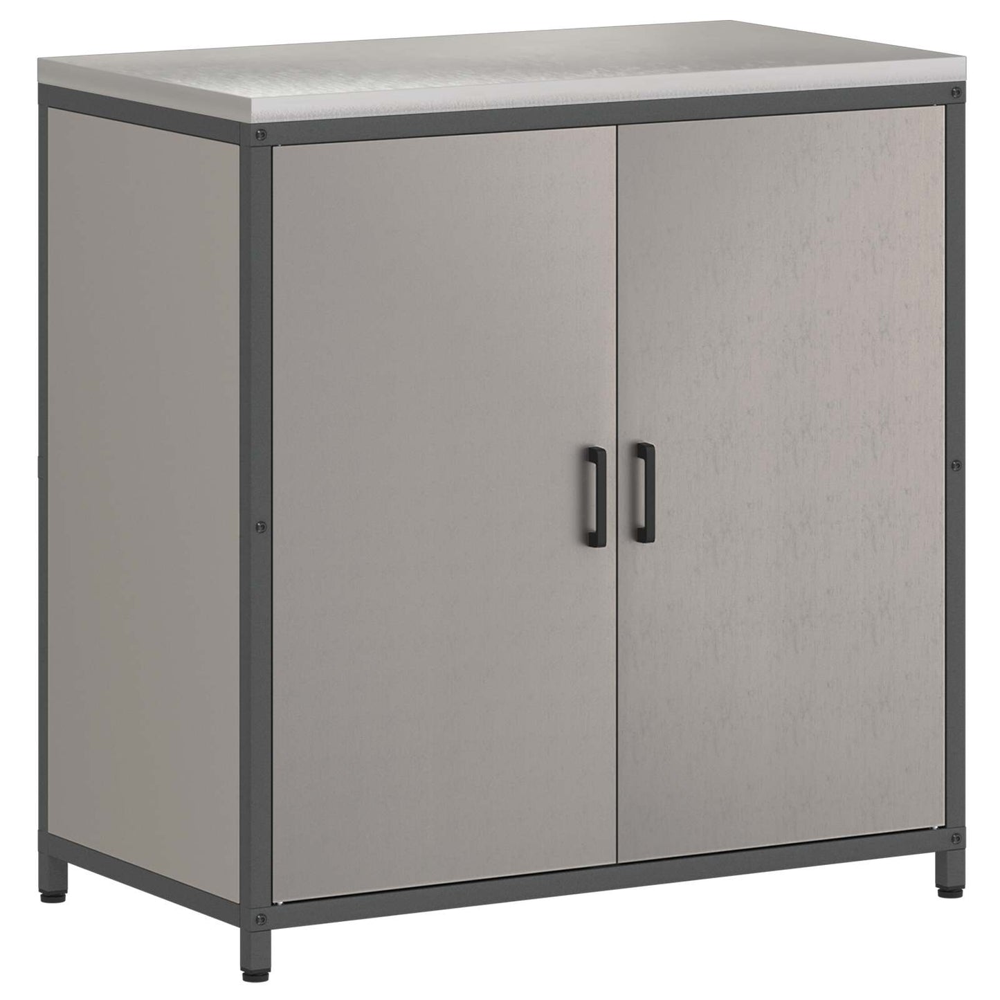 Kitchen Storage with Shelf Rusty 90 x 50 x 92 cm Steel