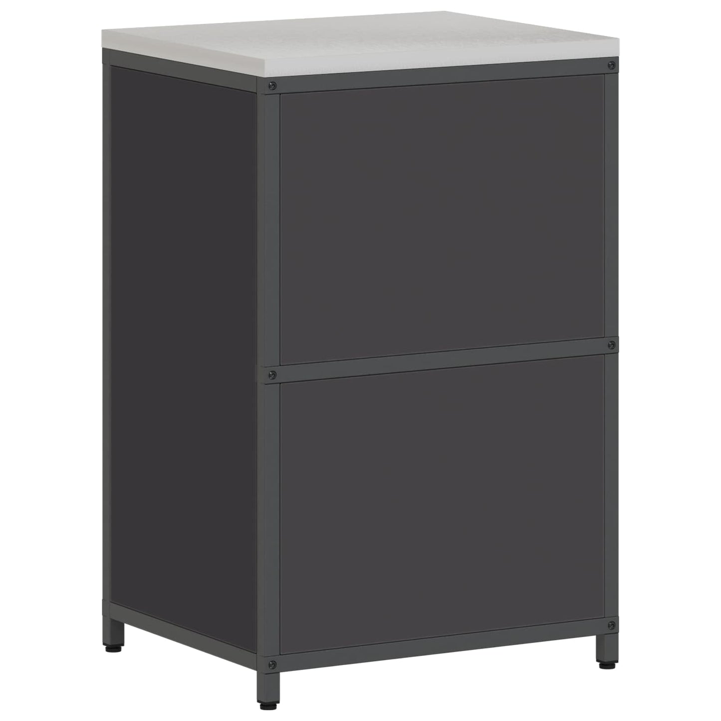 Kitchen Storage HATTEM Black 60 x 50 x 92 cm Steel